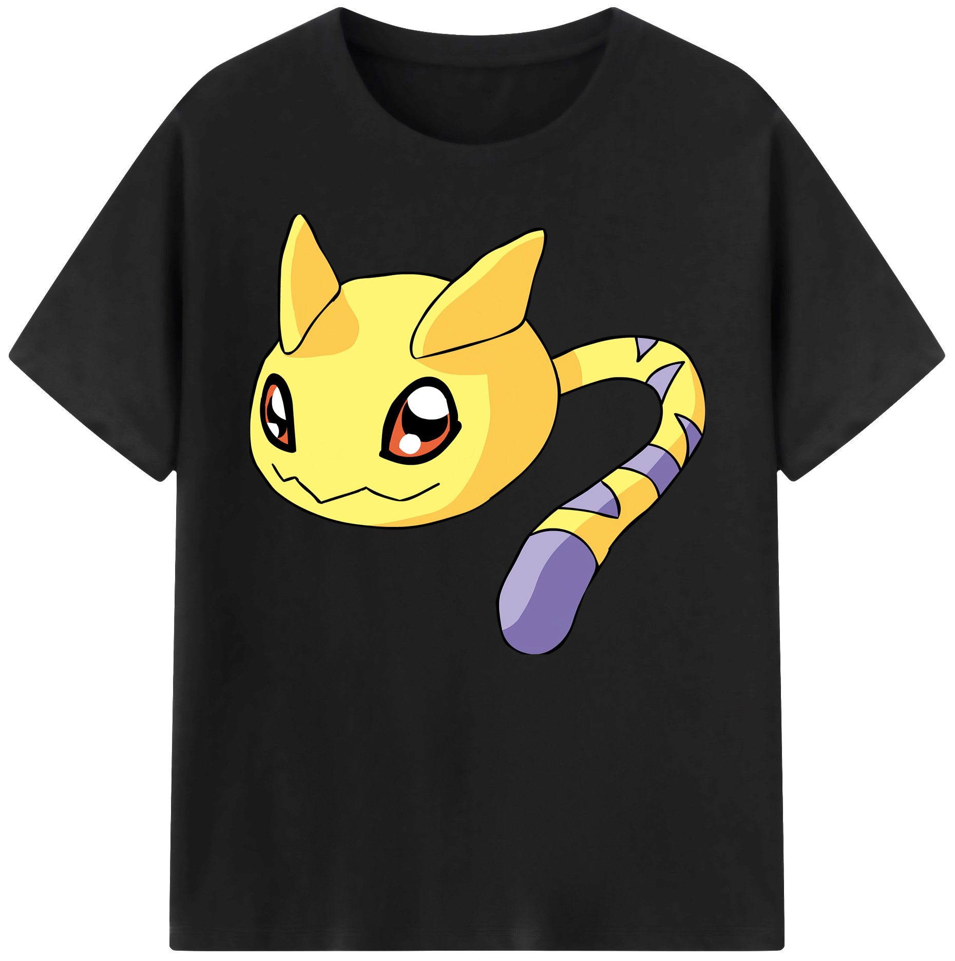 （画像用） Digimon デジタルモンスター/デジモン 綿100％ メンズ半袖Tシャツ｜肌触りやわらか＆通気性
