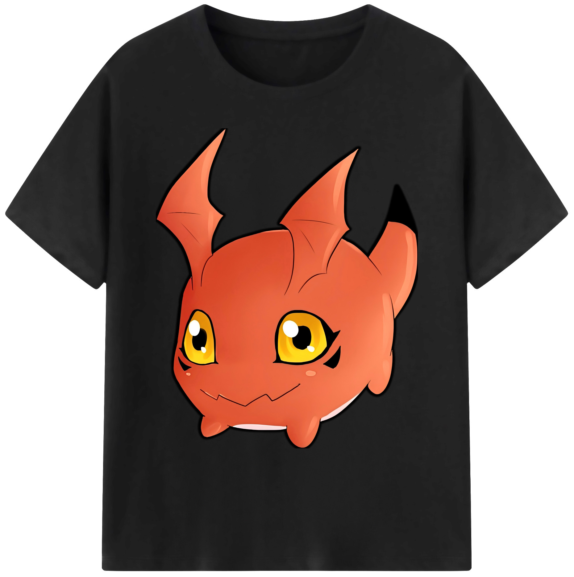 （画像用） Digimon デジタルモンスター/デジモン 綿100％ メンズ半袖Tシャツ｜肌触りやわらか＆通気性