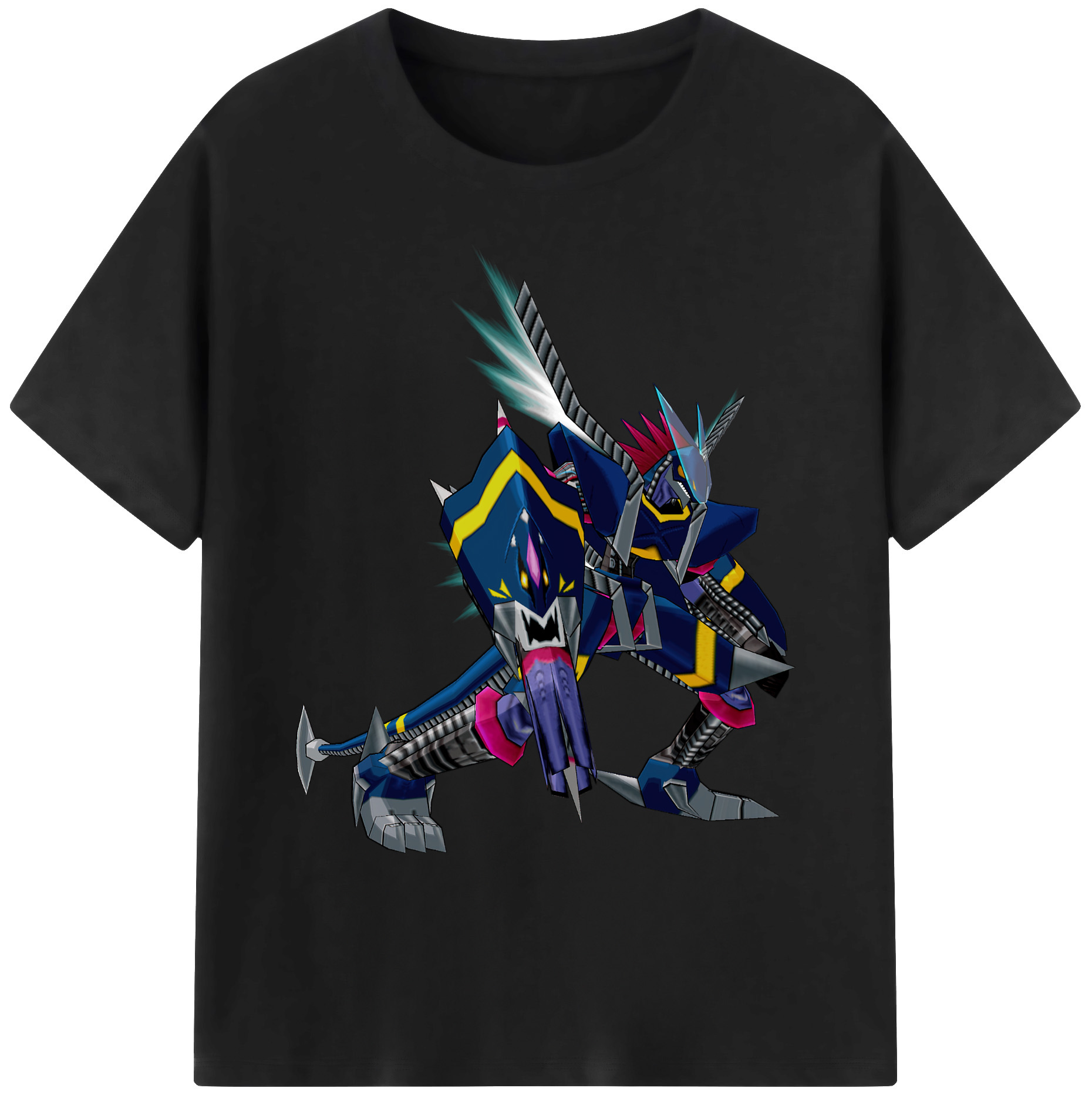 （画像用） Digimon デジタルモンスター/デジモン 綿100％ メンズ半袖Tシャツ｜肌触りやわらか＆通気性