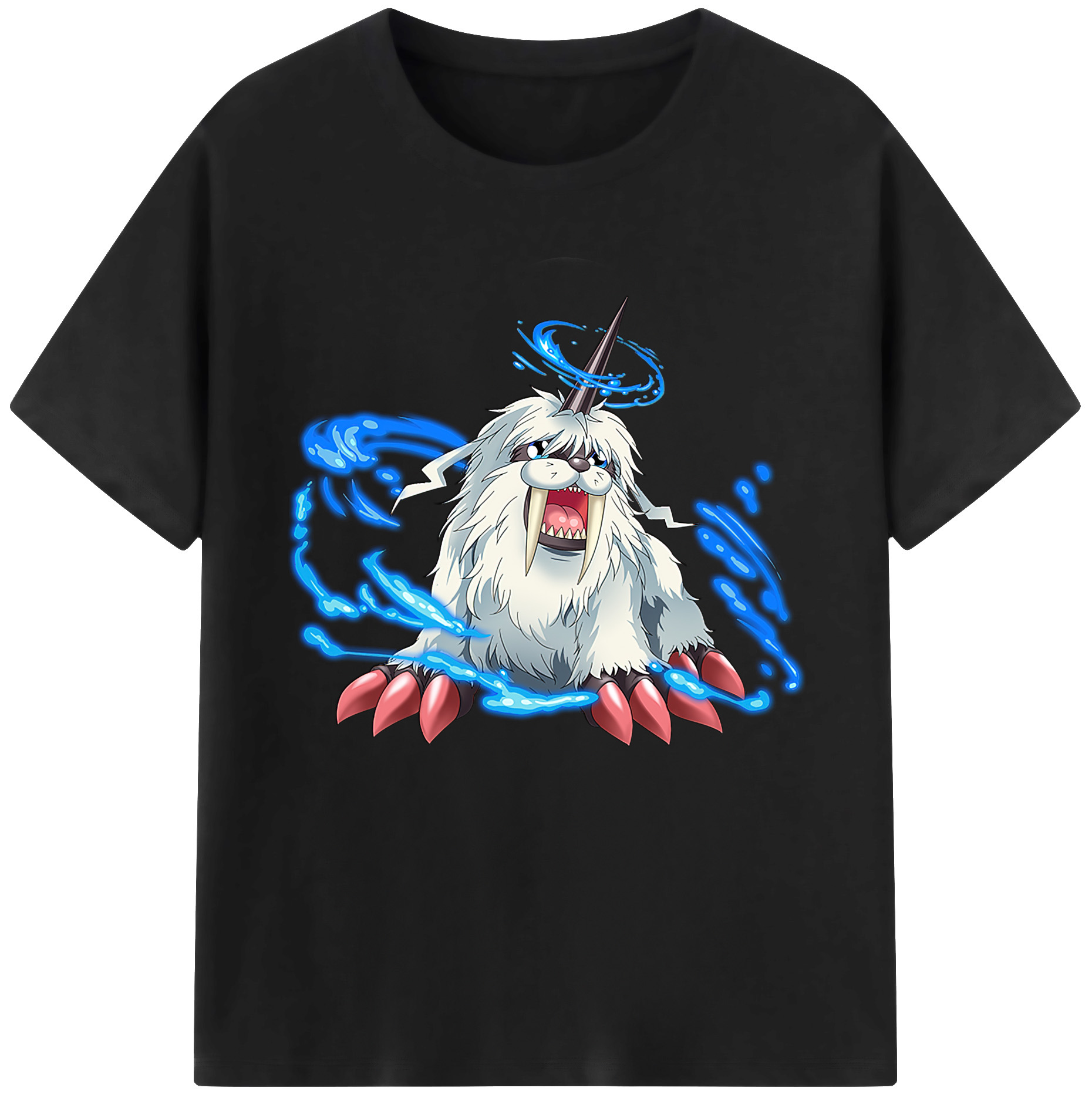（画像用） Digimon デジタルモンスター/デジモン 綿100％ メンズ半袖Tシャツ｜肌触りやわらか＆通気性