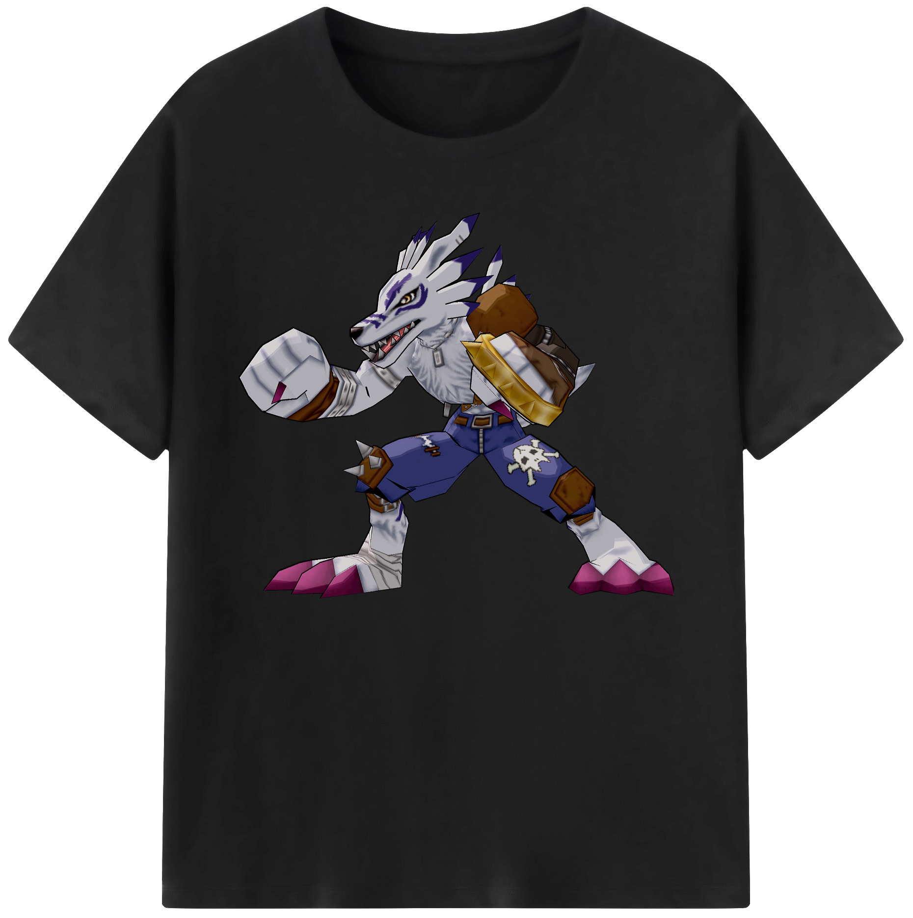 （画像用） Digimon デジタルモンスター/デジモン 綿100％ メンズ半袖Tシャツ｜肌触りやわらか＆通気性