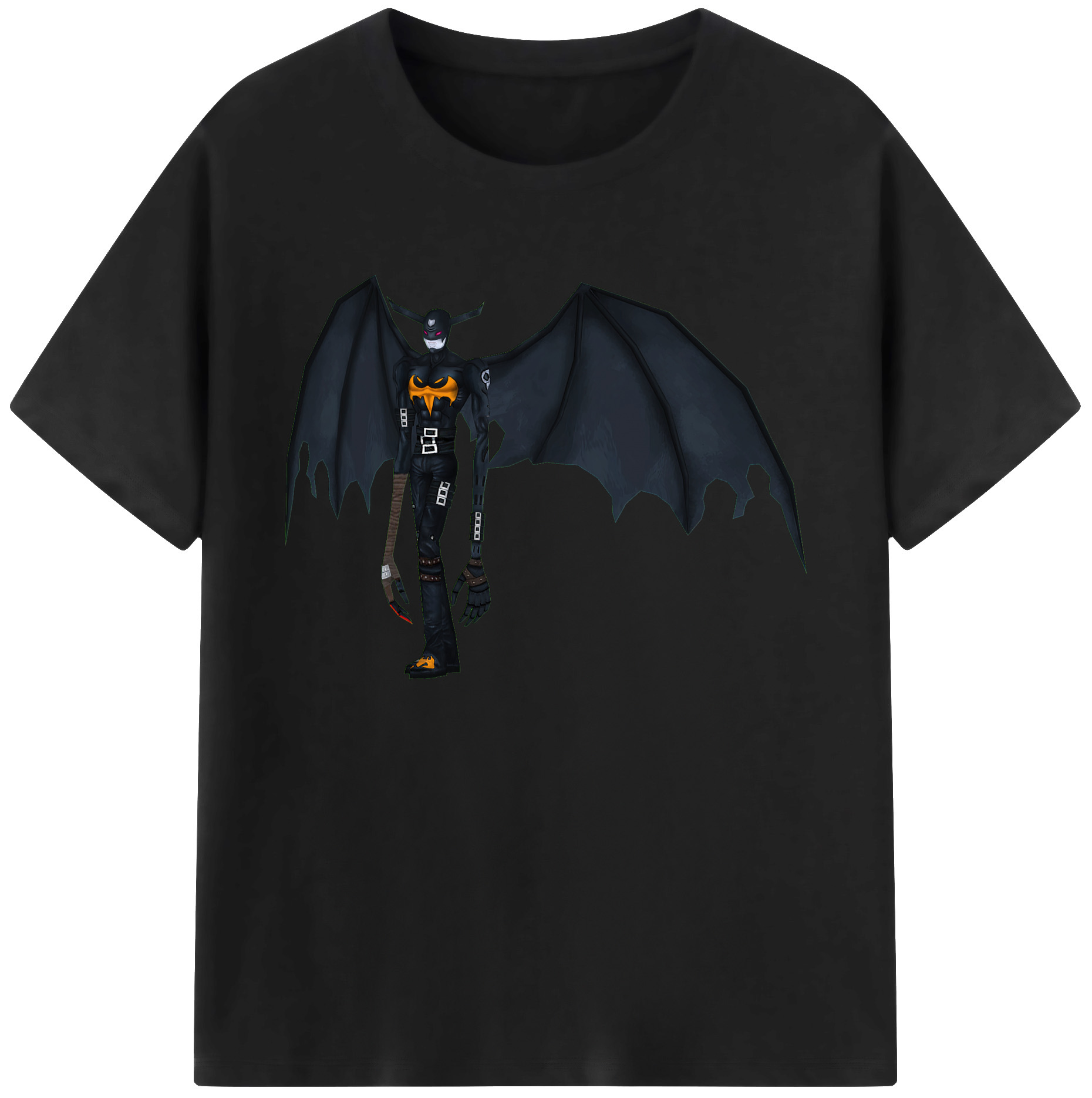 （画像用） Digimon デジタルモンスター/デジモン 綿100％ メンズ半袖Tシャツ｜肌触りやわらか＆通気性