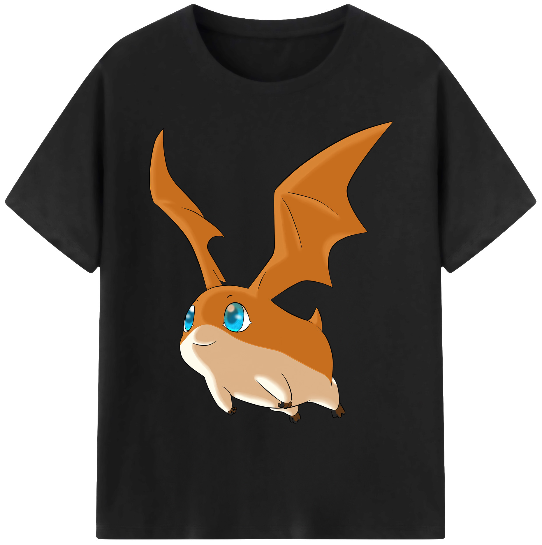 （画像用） Digimon デジタルモンスター/デジモン 綿100％ メンズ半袖Tシャツ｜肌触りやわらか＆通気性