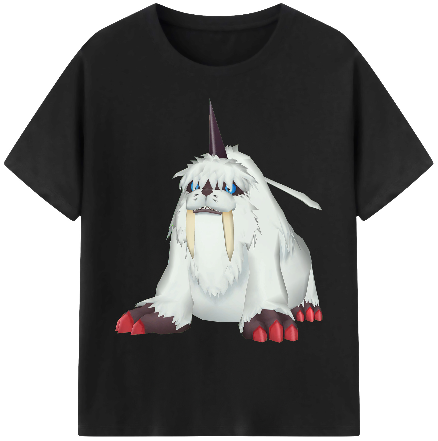 （画像用） Digimon デジタルモンスター/デジモン 綿100％ メンズ半袖Tシャツ｜肌触りやわらか＆通気性