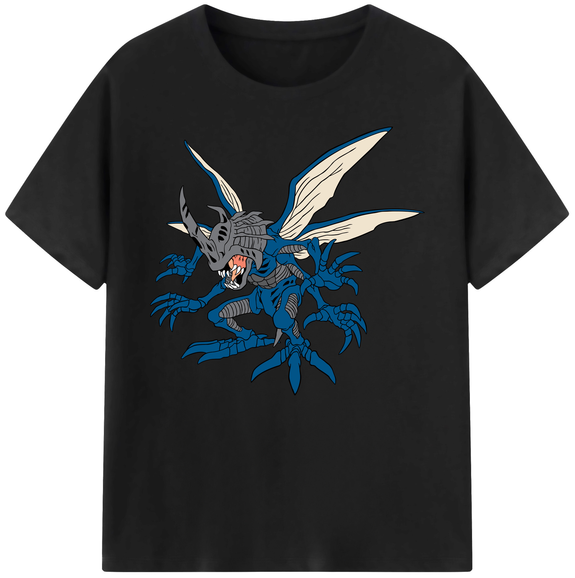 （画像用） Digimon デジタルモンスター/デジモン 綿100％ メンズ半袖Tシャツ｜肌触りやわらか＆通気性