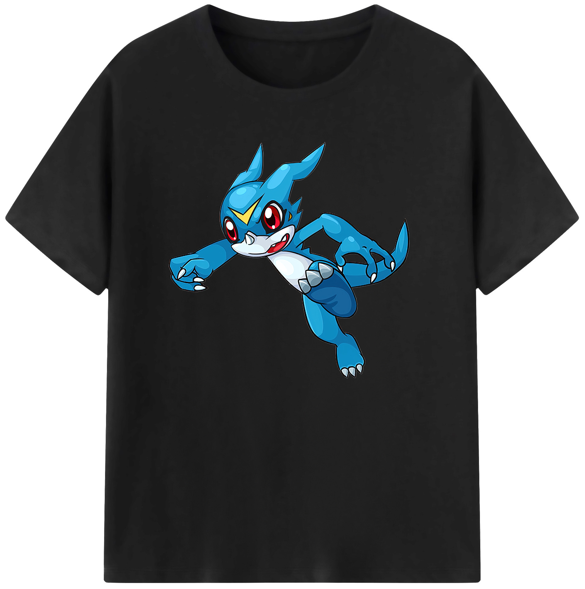 （画像用） Digimon デジタルモンスター/デジモン 綿100％ メンズ半袖Tシャツ｜肌触りやわらか＆通気性
