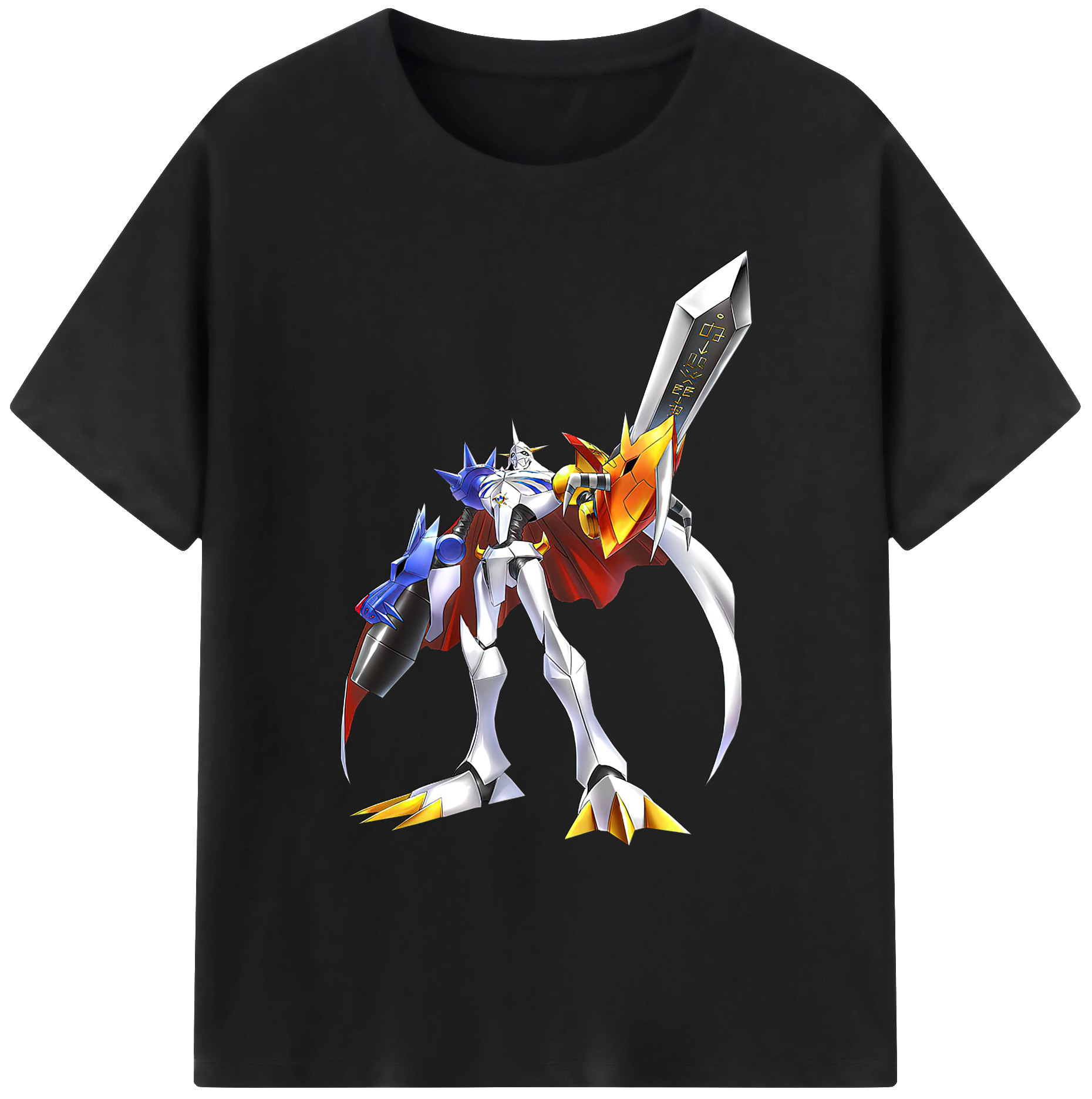 （画像用） Digimon デジタルモンスター/デジモン 綿100％ メンズ半袖Tシャツ｜肌触りやわらか＆通気性