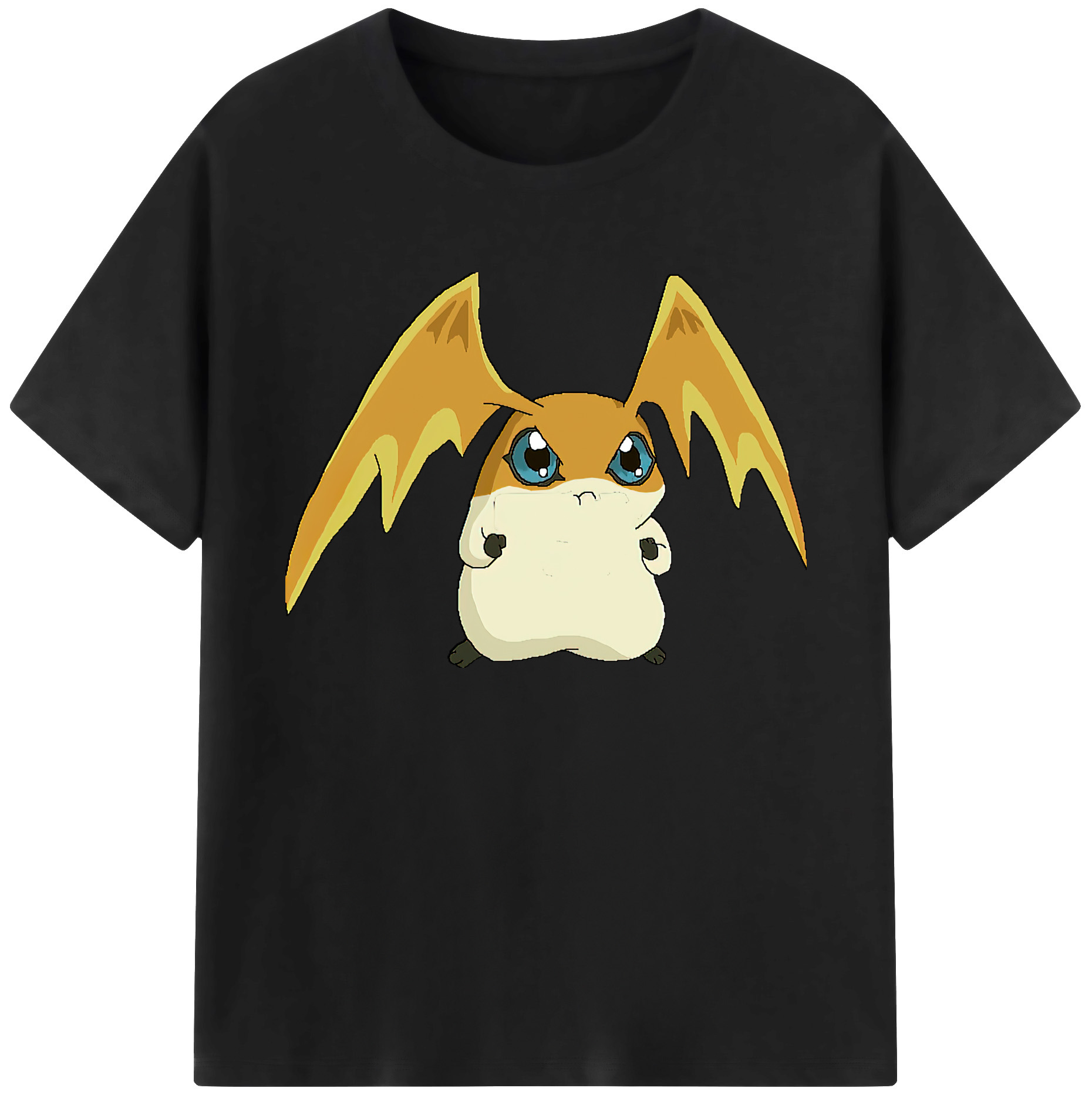 （画像用） Digimon デジタルモンスター/デジモン 綿100％ メンズ半袖Tシャツ｜肌触りやわらか＆通気性