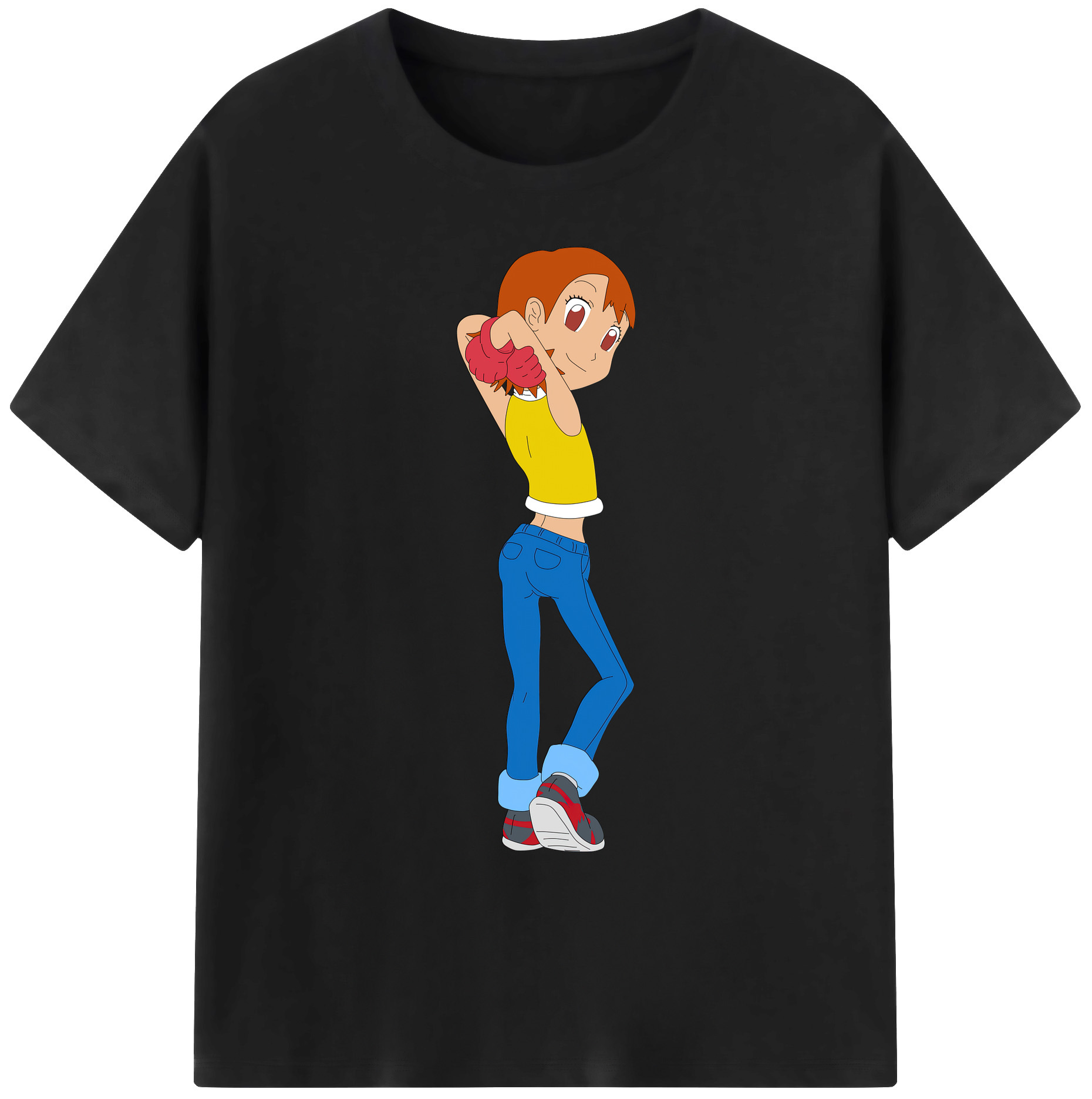 （画像用） Digimon デジタルモンスター/デジモン 綿100％ メンズ半袖Tシャツ｜肌触りやわらか＆通気性