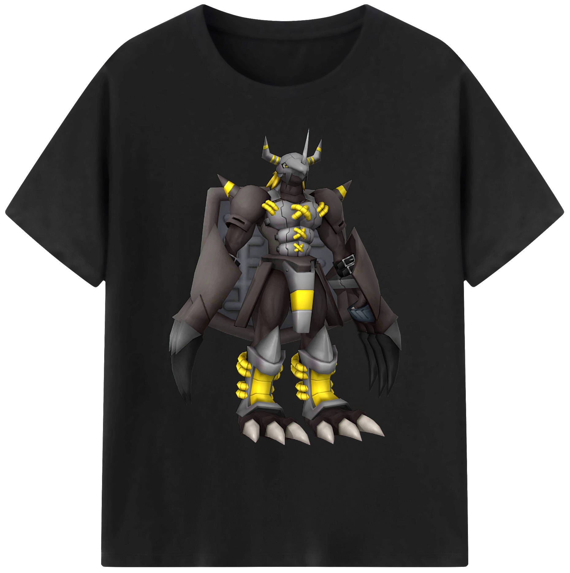 （画像用） Digimon デジタルモンスター/デジモン 綿100％ メンズ半袖Tシャツ｜肌触りやわらか＆通気性