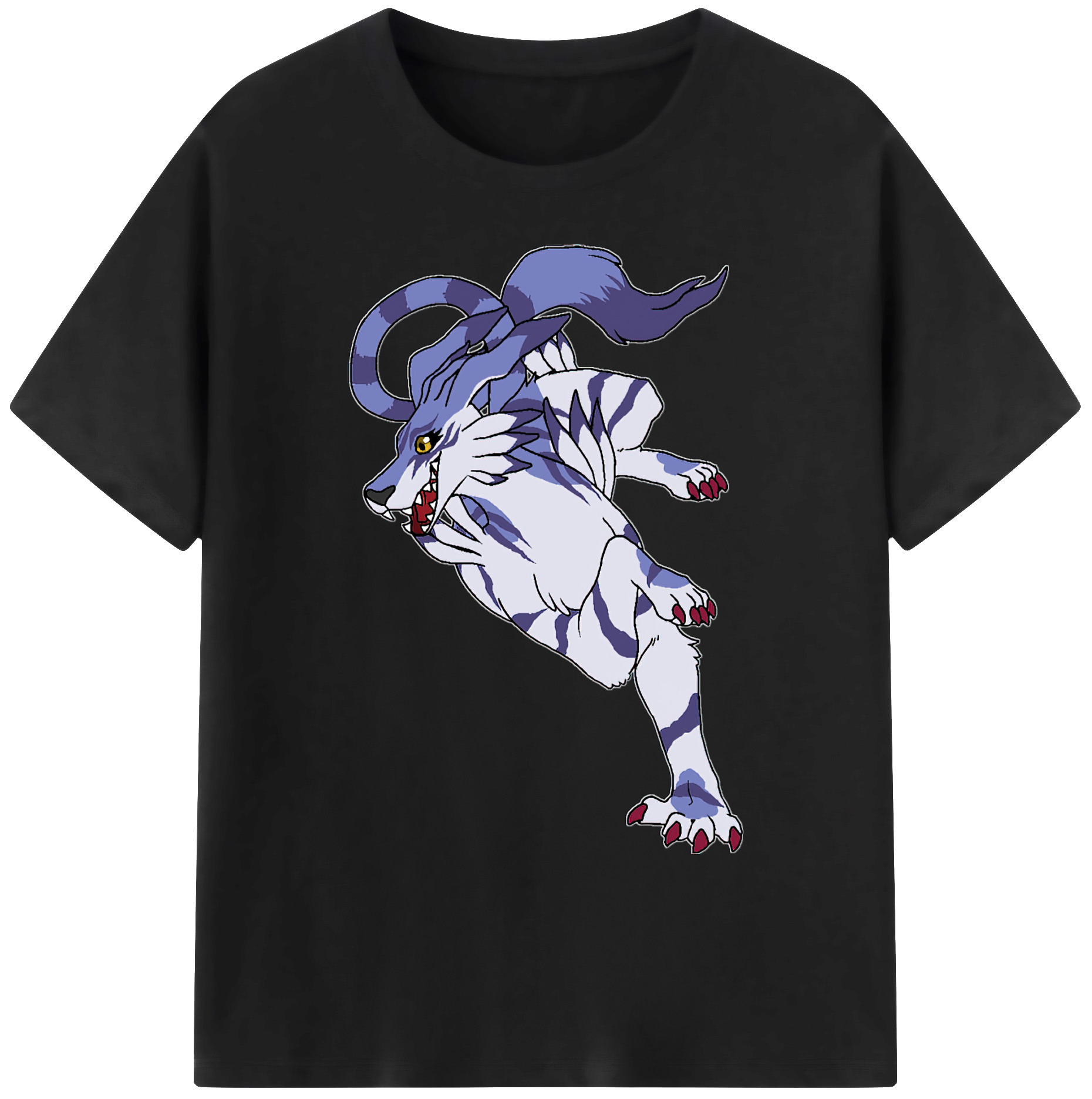 （画像用） Digimon デジタルモンスター/デジモン 綿100％ メンズ半袖Tシャツ｜肌触りやわらか＆通気性