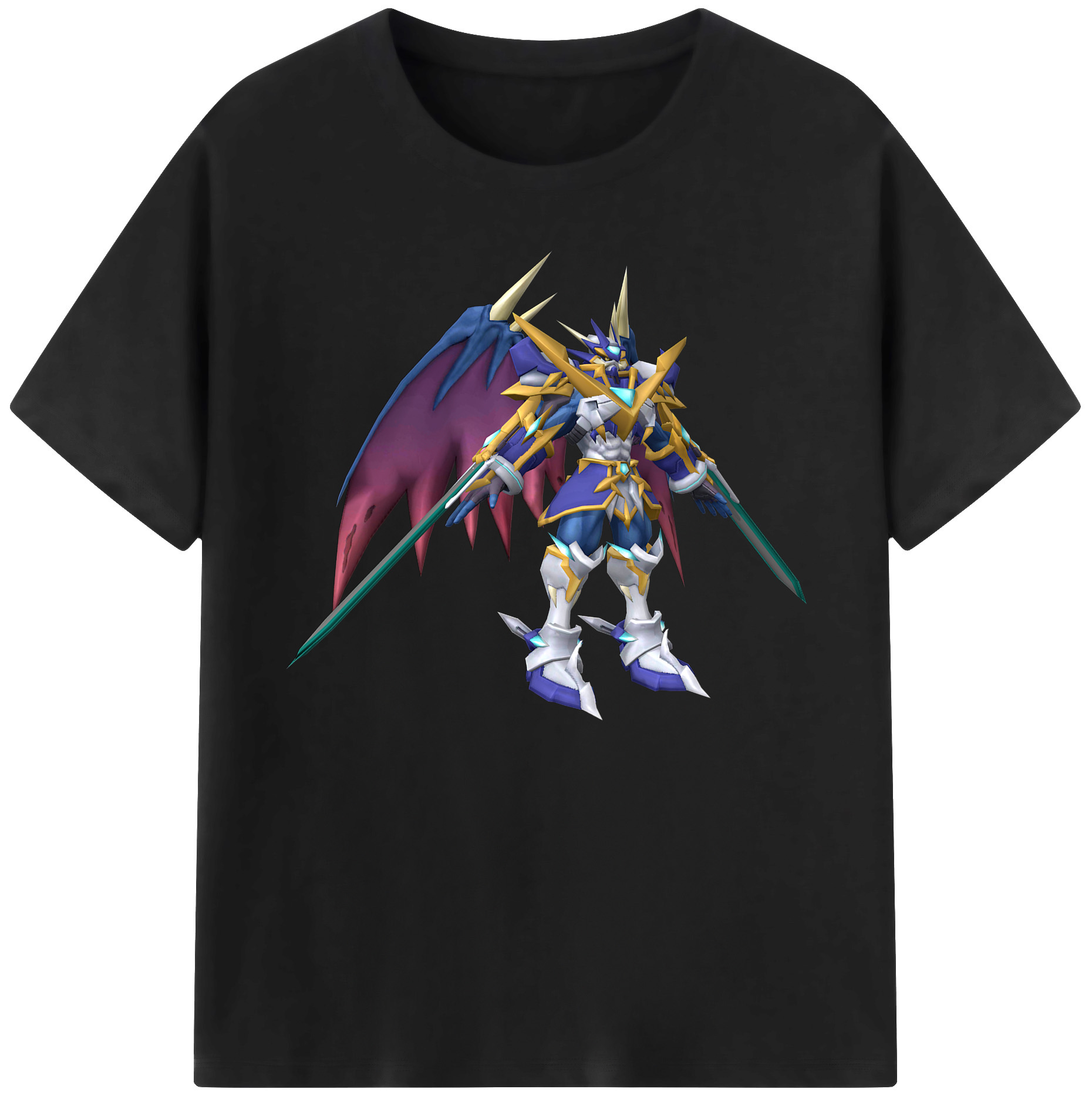（画像用） Digimon デジタルモンスター/デジモン 綿100％ メンズ半袖Tシャツ｜肌触りやわらか＆通気性