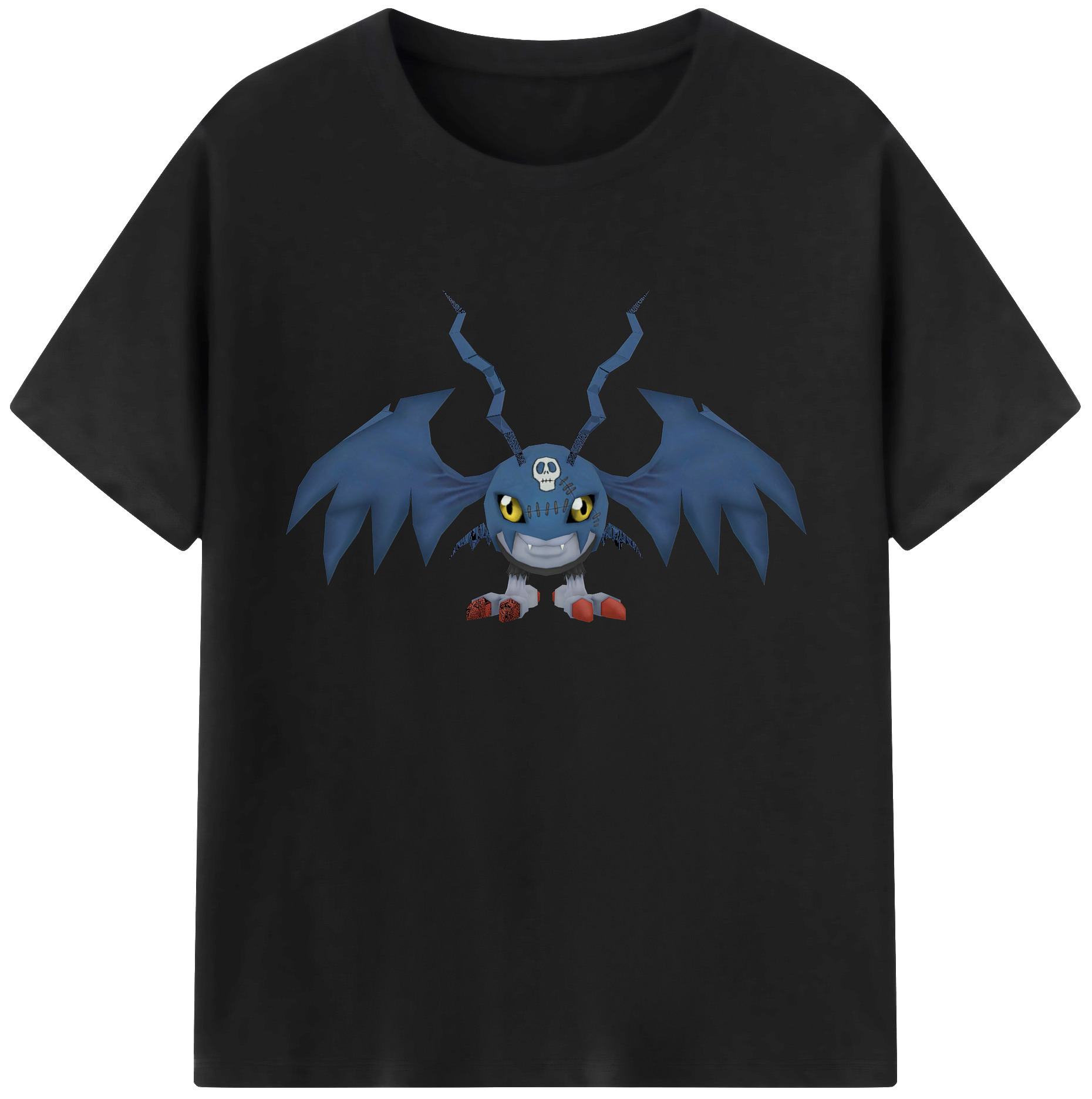 （画像用） Digimon デジタルモンスター/デジモン 綿100％ メンズ半袖Tシャツ｜肌触りやわらか＆通気性