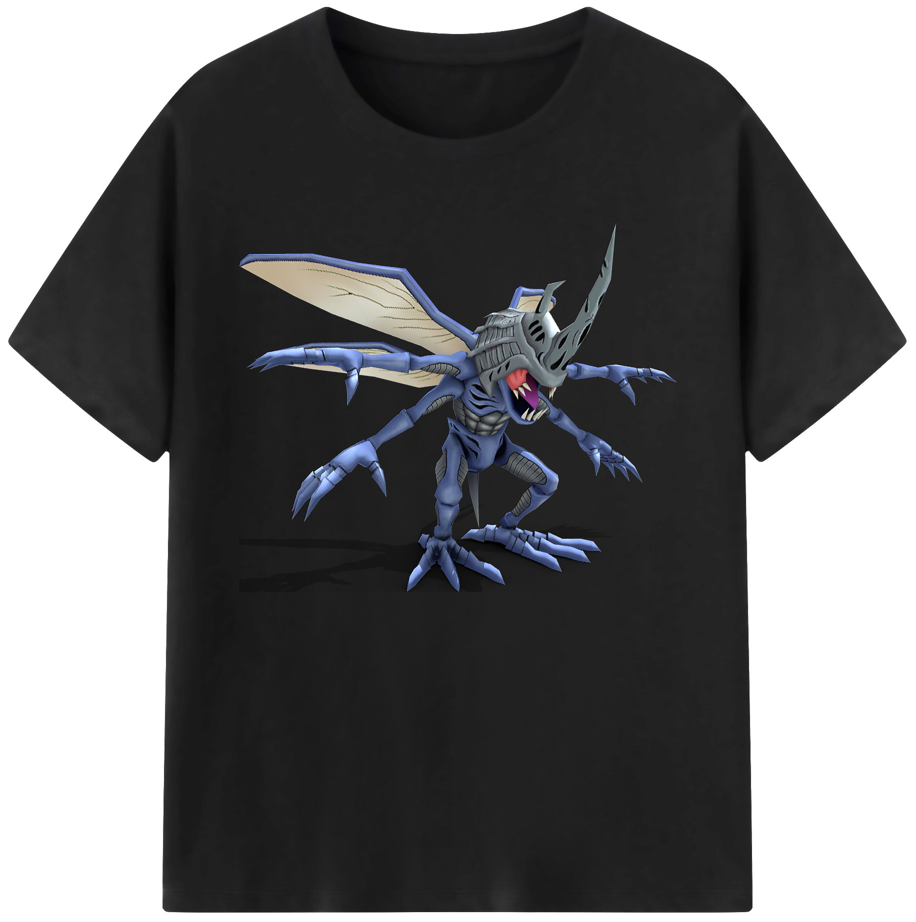 （画像用） Digimon デジタルモンスター/デジモン 綿100％ メンズ半袖Tシャツ｜肌触りやわらか＆通気性
