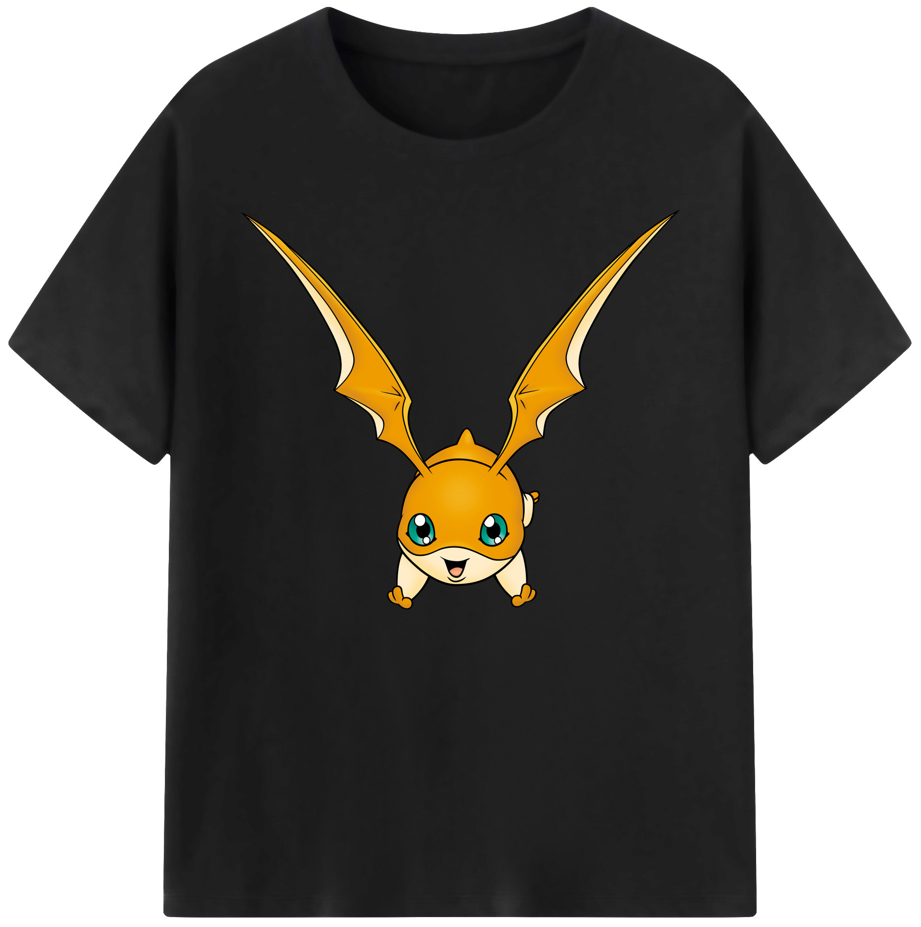（画像用） Digimon デジタルモンスター/デジモン 綿100％ メンズ半袖Tシャツ｜肌触りやわらか＆通気性