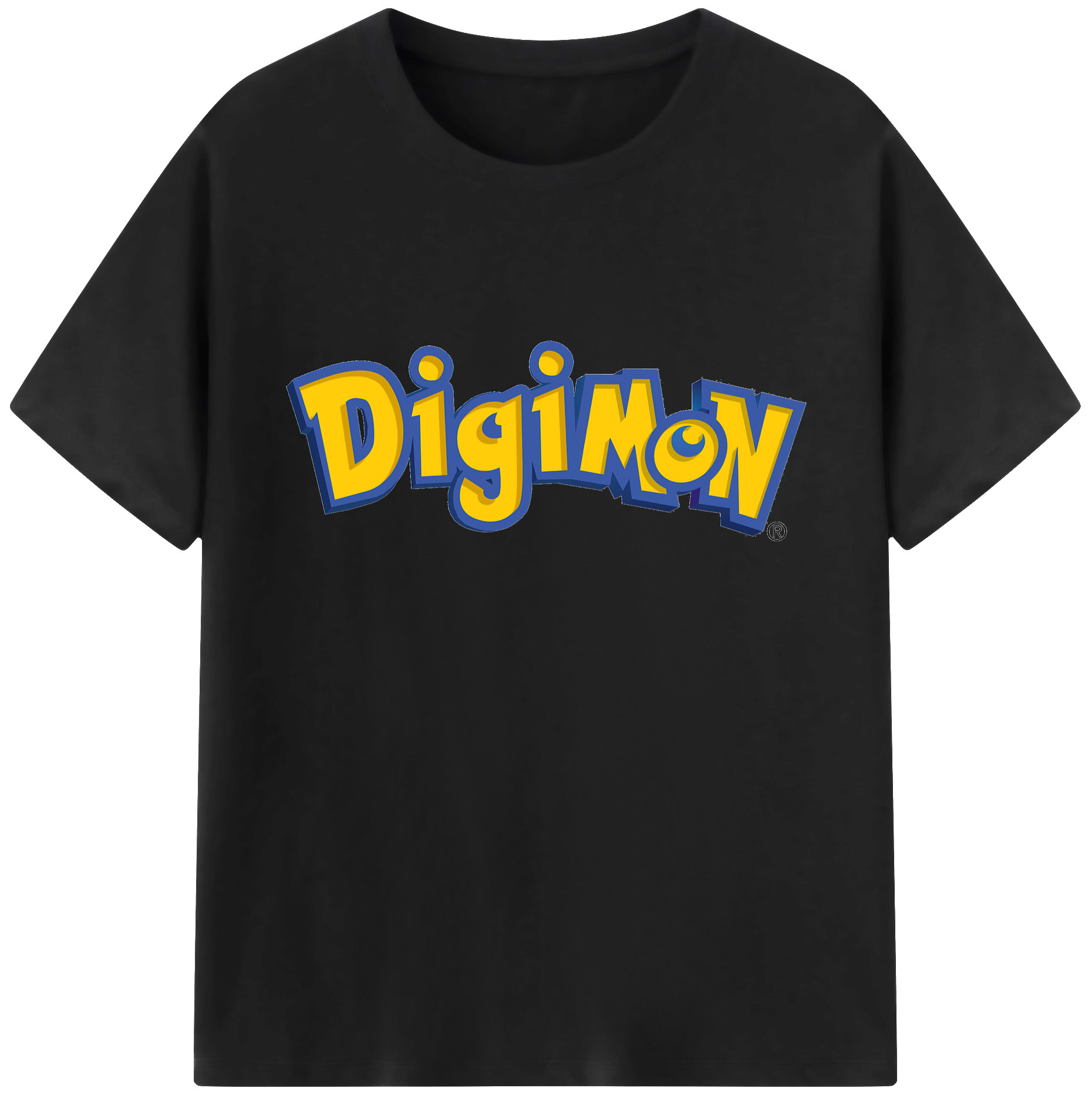 （画像用） Digimon デジタルモンスター/デジモン 綿100％ メンズ半袖Tシャツ｜肌触りやわらか＆通気性