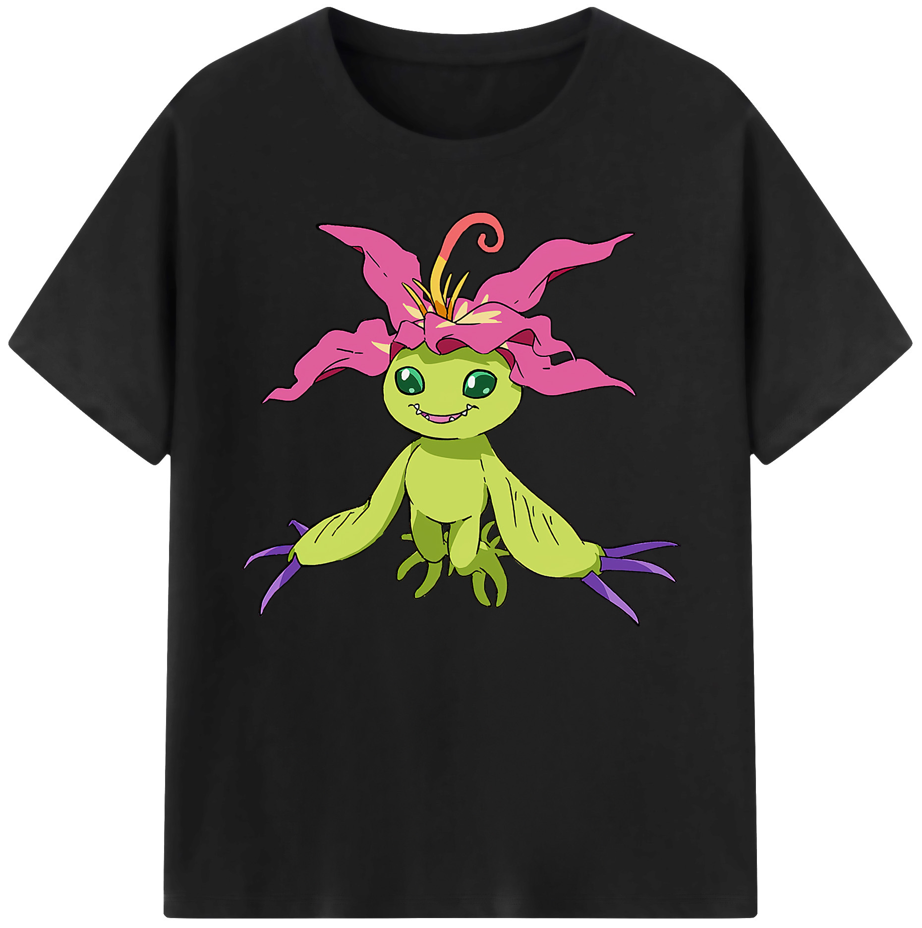 （画像用） Digimon デジタルモンスター/デジモン 綿100％ メンズ半袖Tシャツ｜肌触りやわらか＆通気性