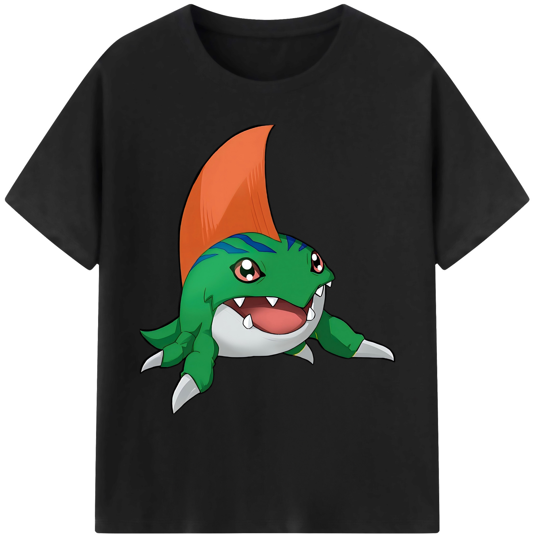 （画像用） Digimon デジタルモンスター/デジモン 綿100％ メンズ半袖Tシャツ｜肌触りやわらか＆通気性