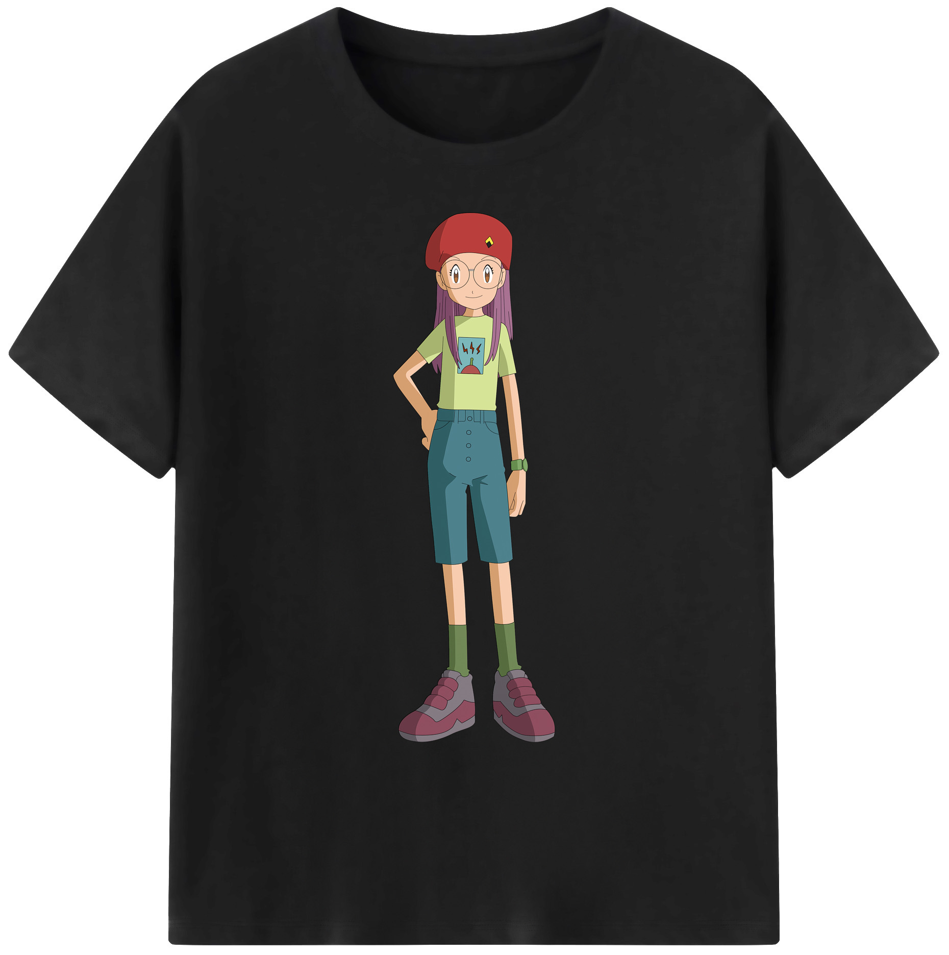 （画像用） Digimon デジタルモンスター/デジモン 綿100％ メンズ半袖Tシャツ｜肌触りやわらか＆通気性