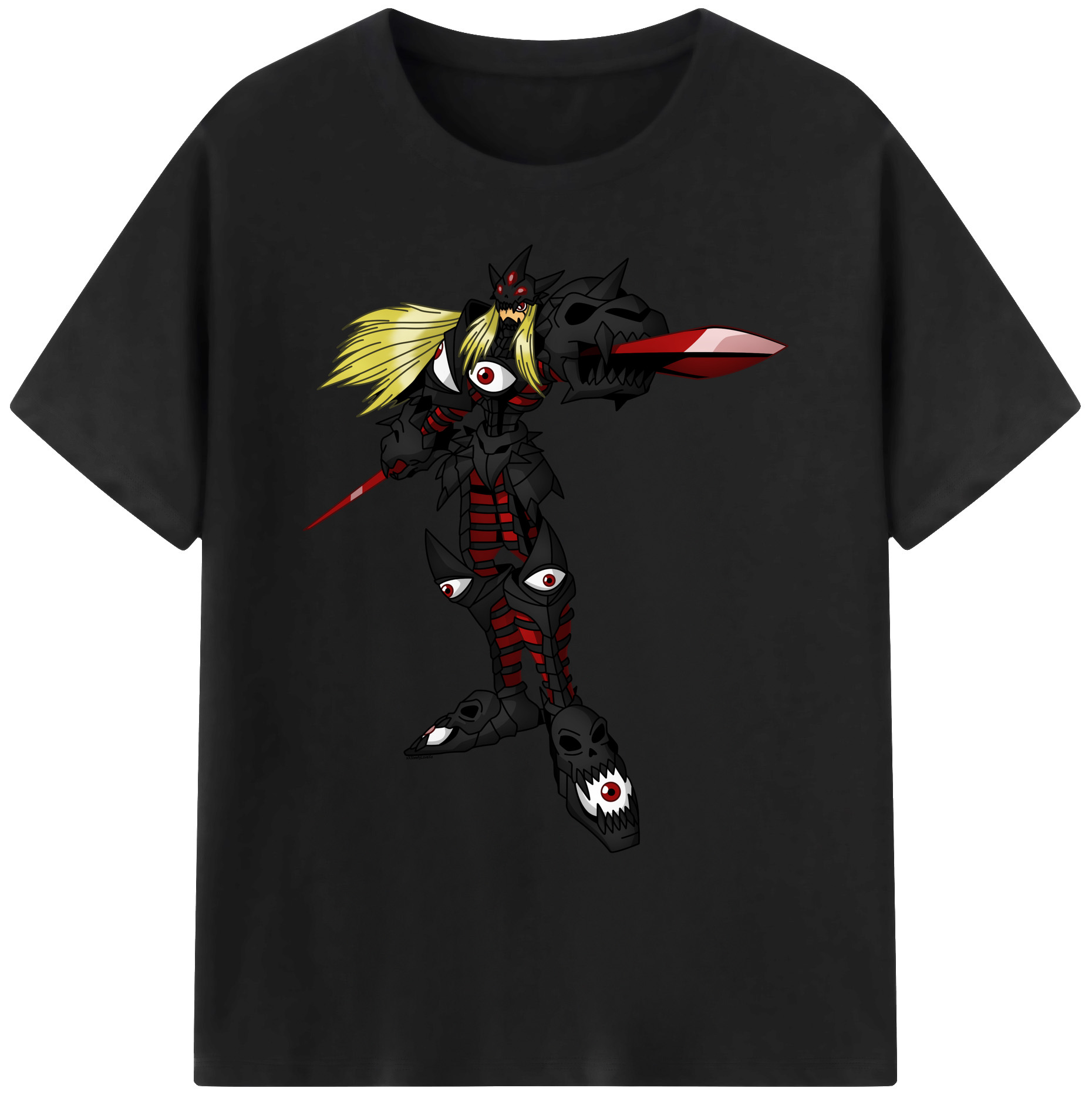 （画像用） Digimon デジタルモンスター/デジモン 綿100％ メンズ半袖Tシャツ｜肌触りやわらか＆通気性