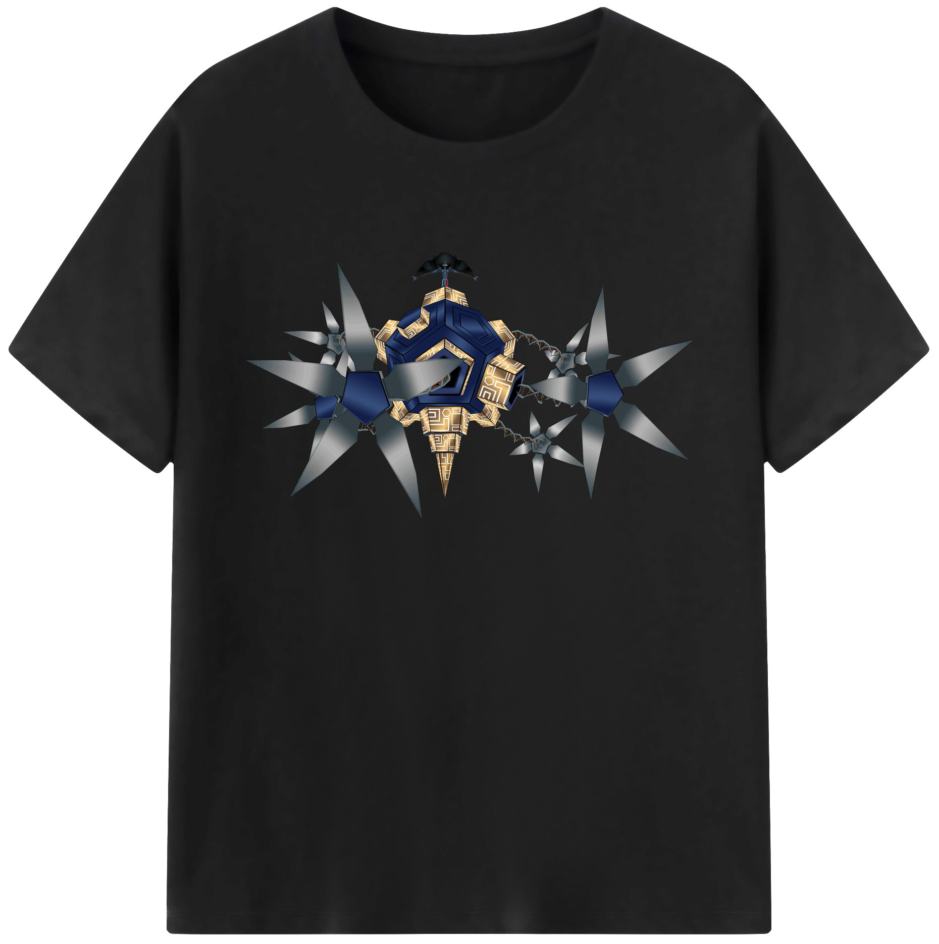（画像用） Digimon デジタルモンスター/デジモン 綿100％ メンズ半袖Tシャツ｜肌触りやわらか＆通気性
