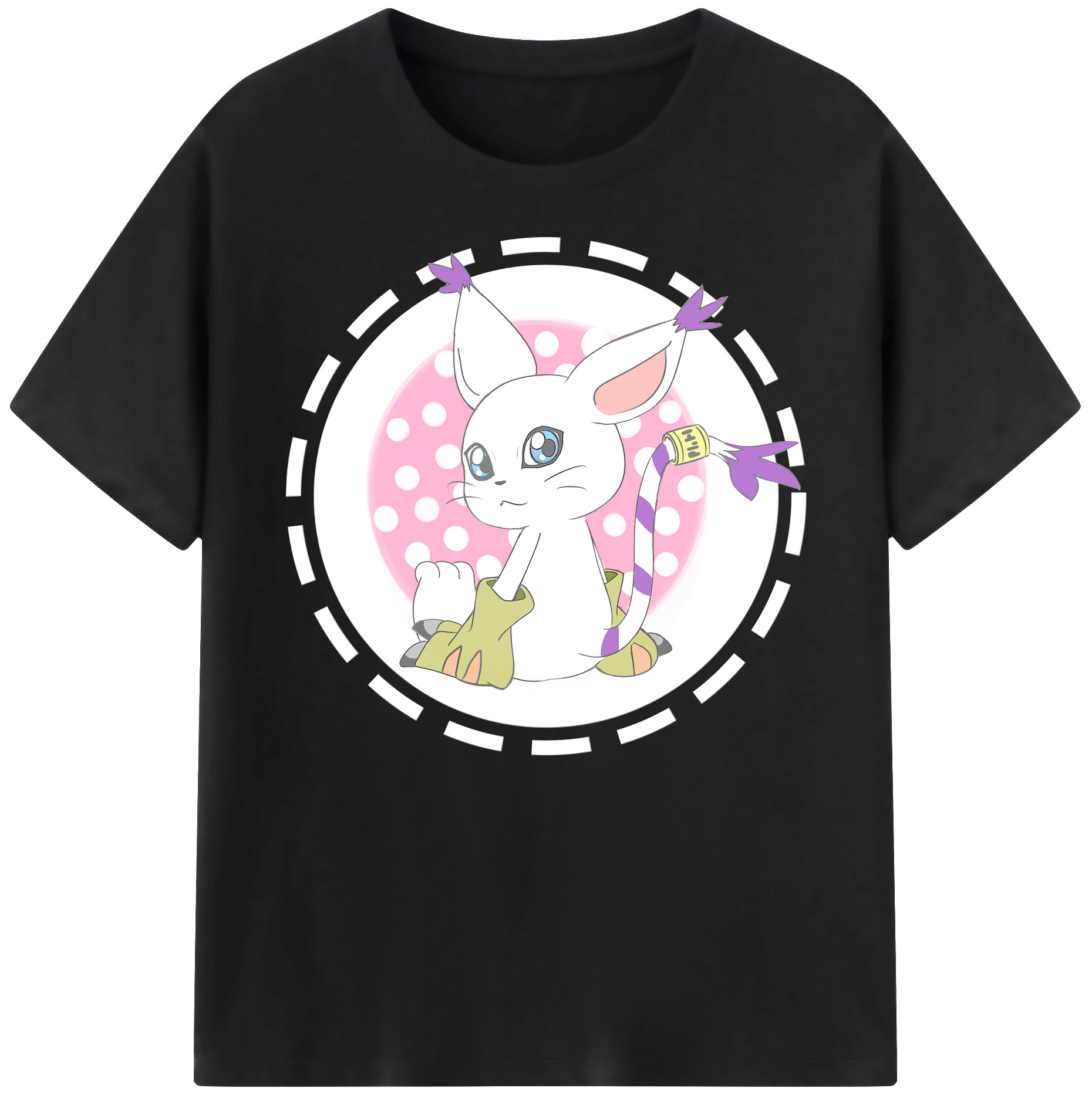 （画像用） Digimon デジタルモンスター/デジモン 綿100％ メンズ半袖Tシャツ｜肌触りやわらか＆通気性