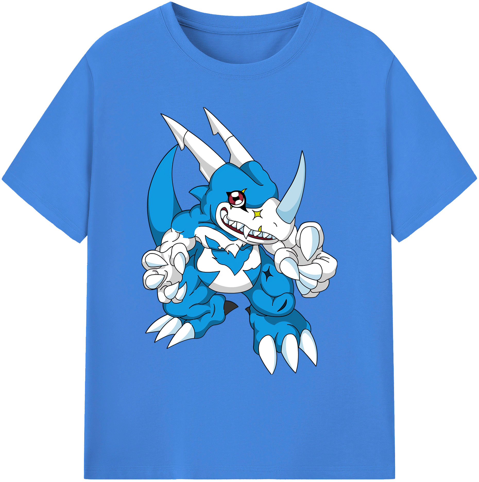 （画像用） Digimon デジタルモンスター/デジモン 綿100％ メンズ半袖Tシャツ｜肌触りやわらか＆通気性