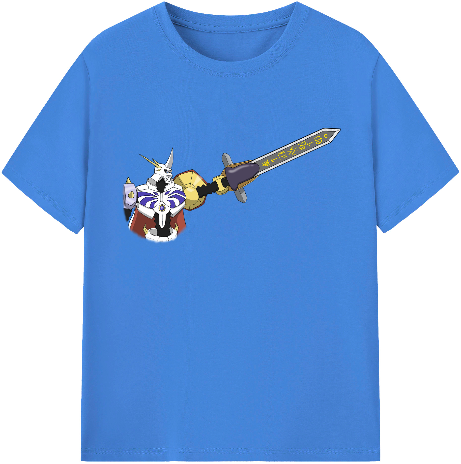 （画像用） Digimon デジタルモンスター/デジモン 綿100％ メンズ半袖Tシャツ｜肌触りやわらか＆通気性