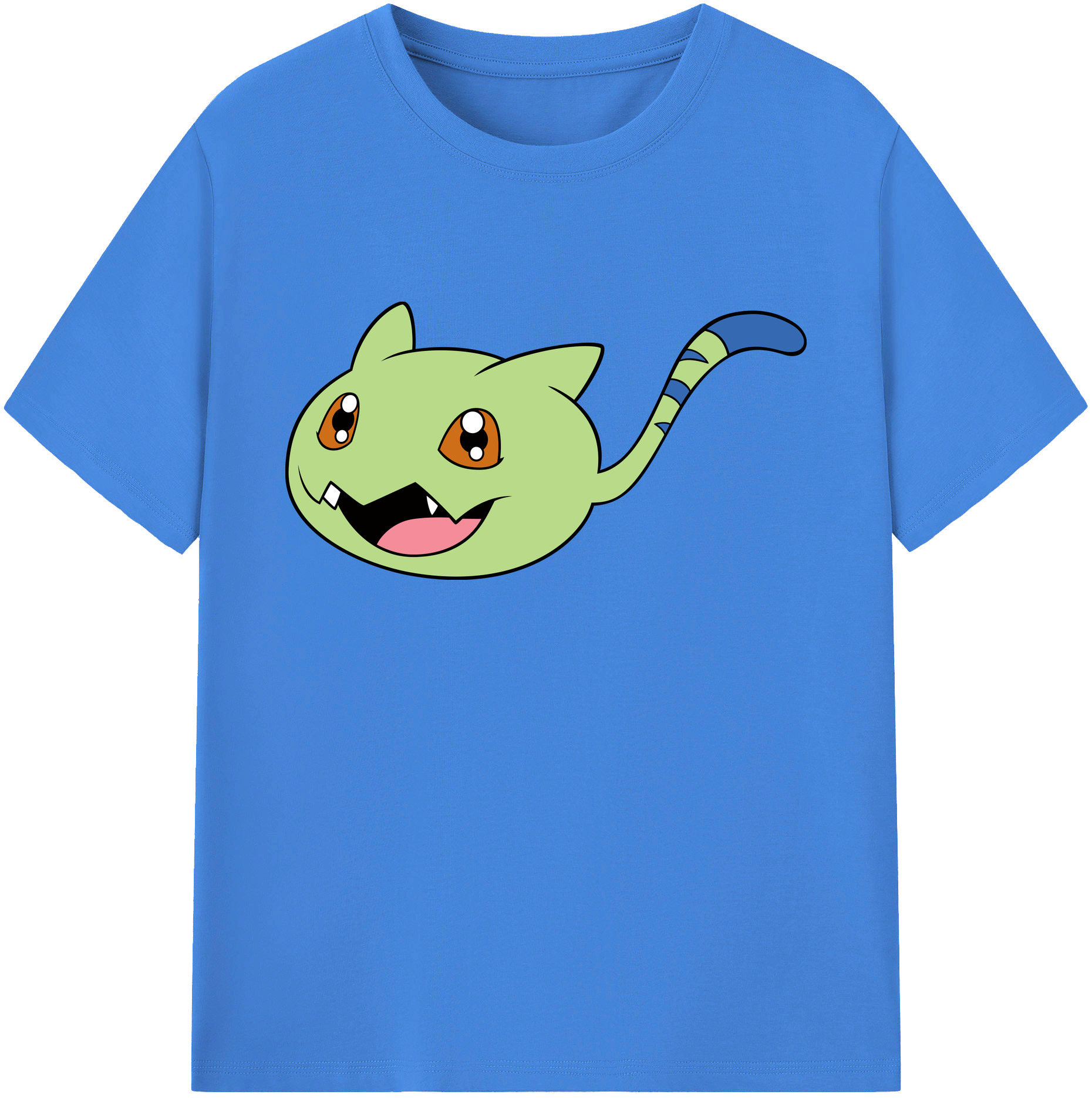 （画像用） Digimon デジタルモンスター/デジモン 綿100％ メンズ半袖Tシャツ｜肌触りやわらか＆通気性