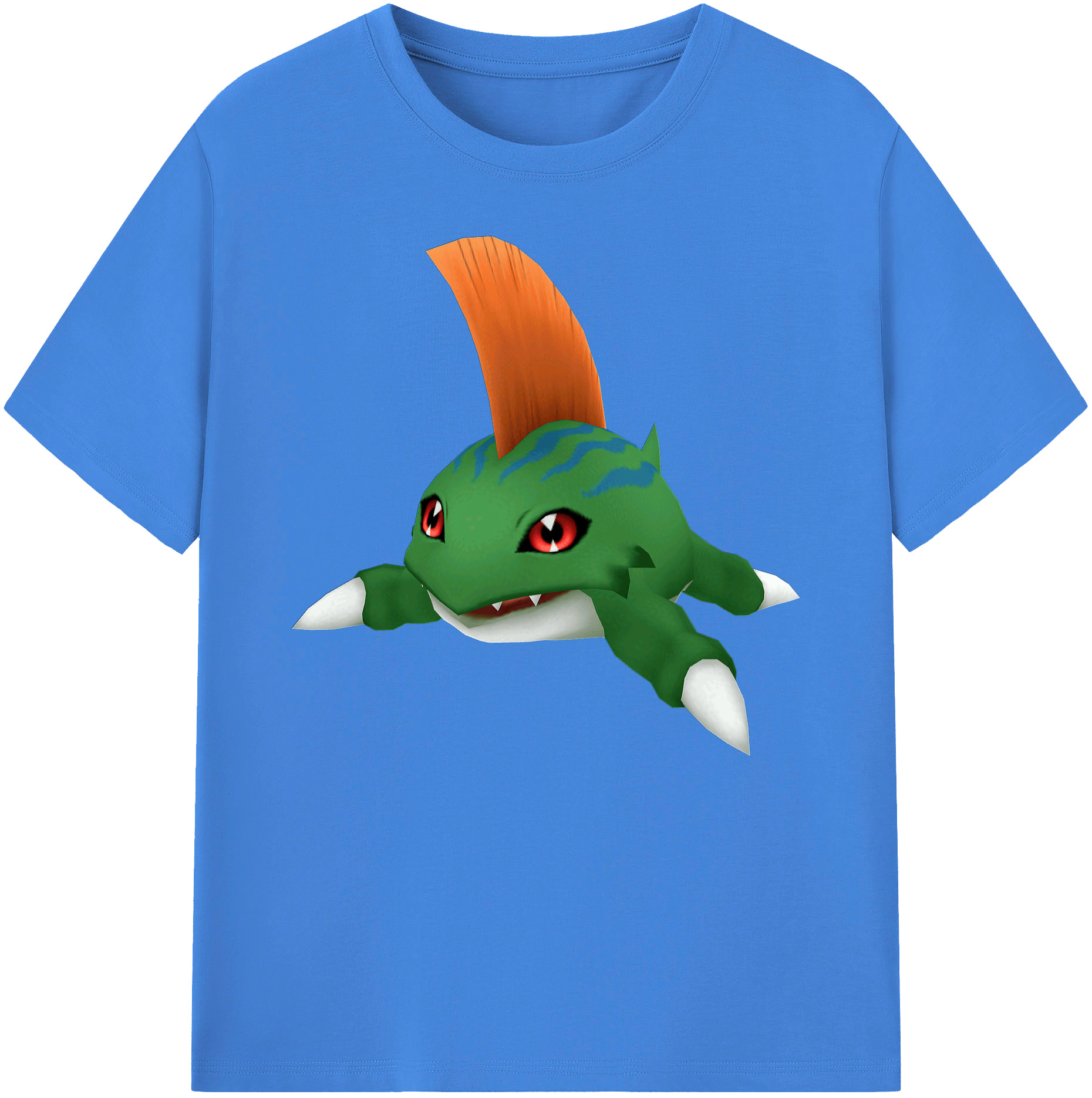 （画像用） Digimon デジタルモンスター/デジモン 綿100％ メンズ半袖Tシャツ｜肌触りやわらか＆通気性