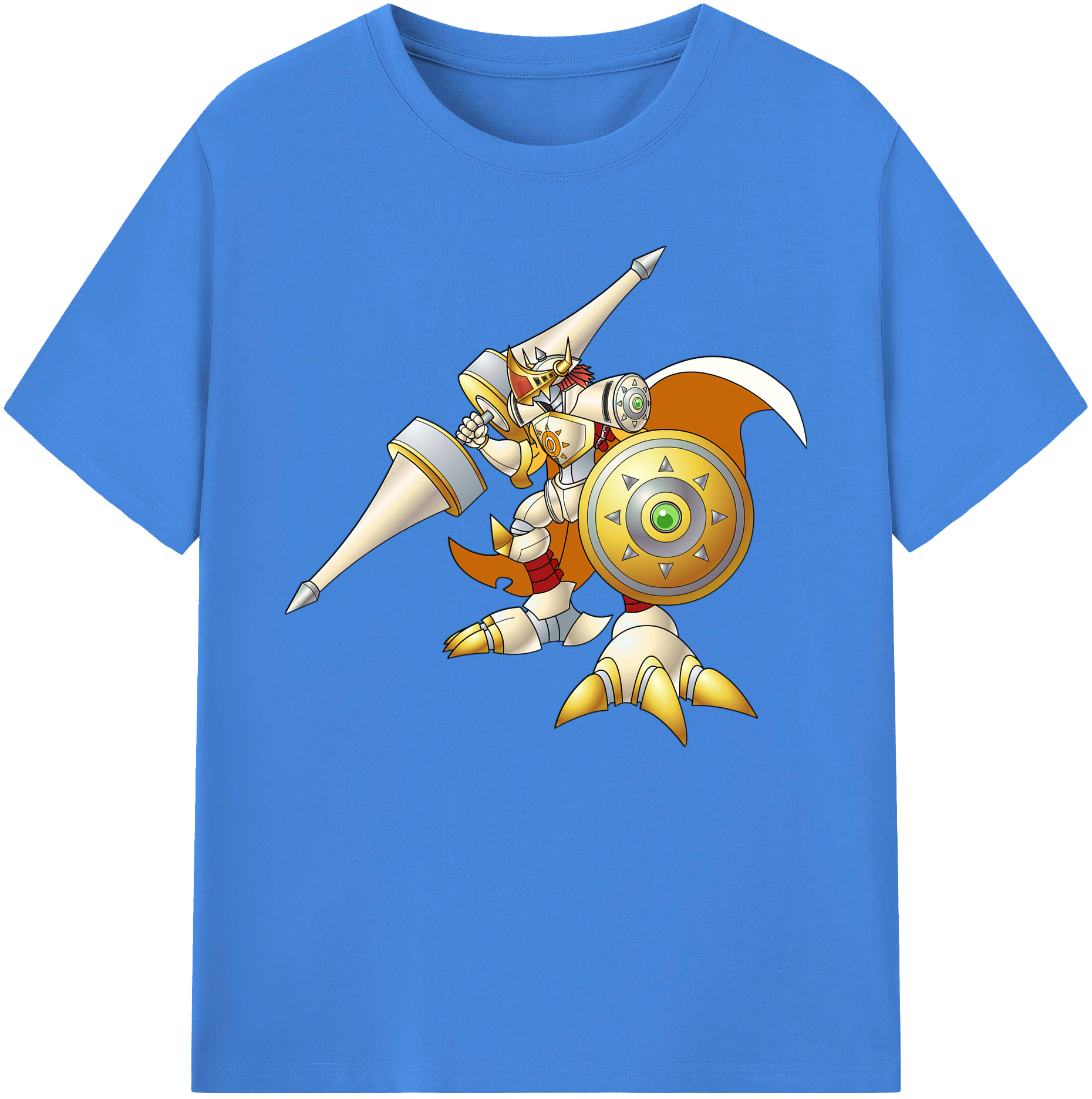 （画像用） Digimon デジタルモンスター/デジモン 綿100％ メンズ半袖Tシャツ｜肌触りやわらか＆通気性
