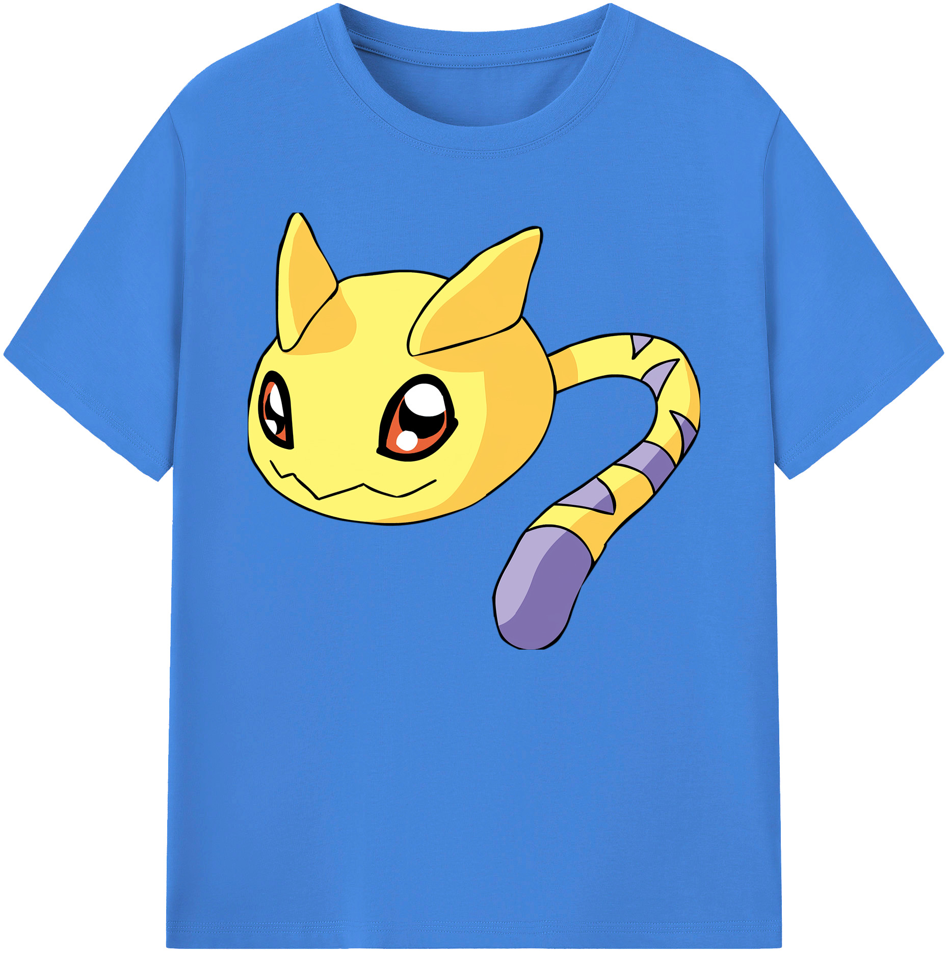 （画像用） Digimon デジタルモンスター/デジモン 綿100％ メンズ半袖Tシャツ｜肌触りやわらか＆通気性