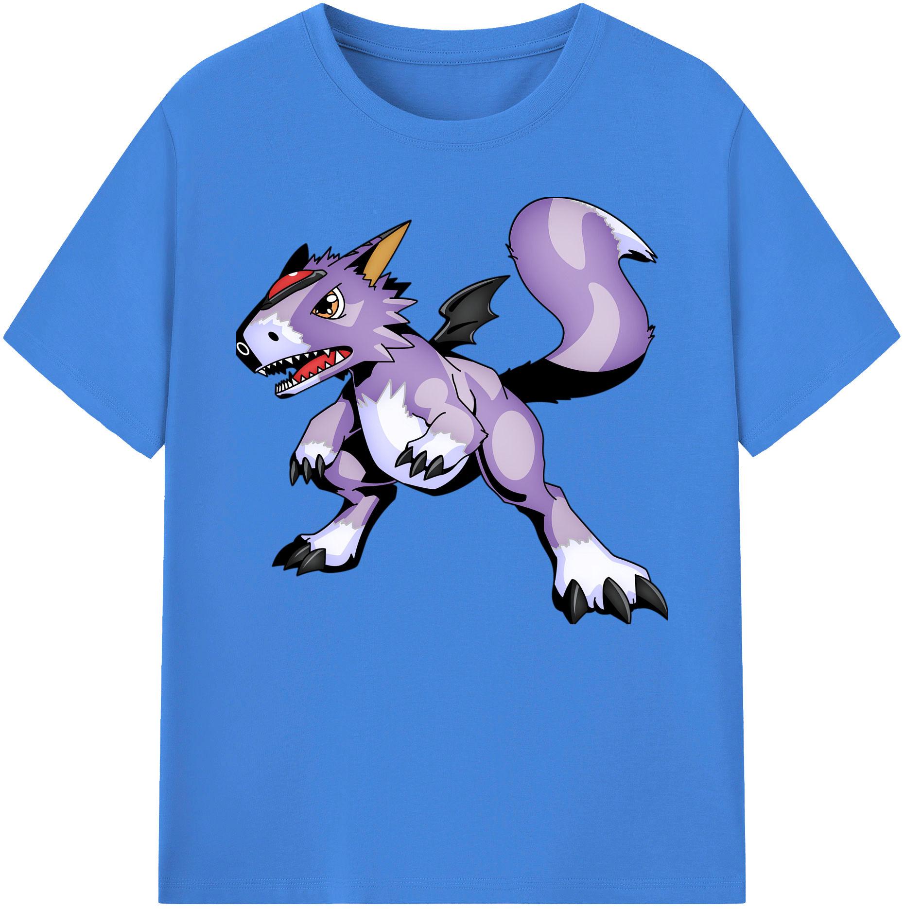 （画像用） Digimon デジタルモンスター/デジモン 綿100％ メンズ半袖Tシャツ｜肌触りやわらか＆通気性