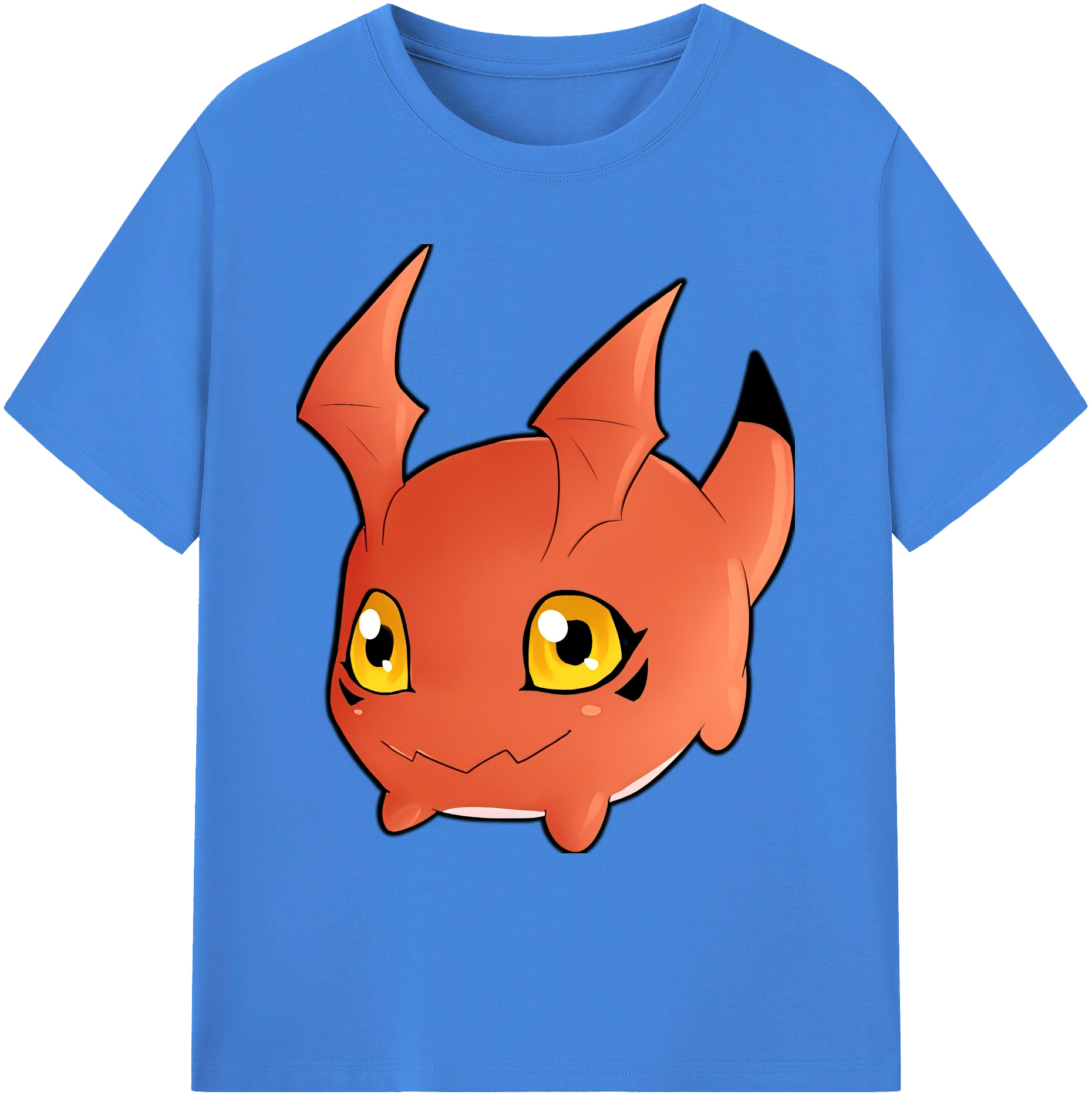 （画像用） Digimon デジタルモンスター/デジモン 綿100％ メンズ半袖Tシャツ｜肌触りやわらか＆通気性