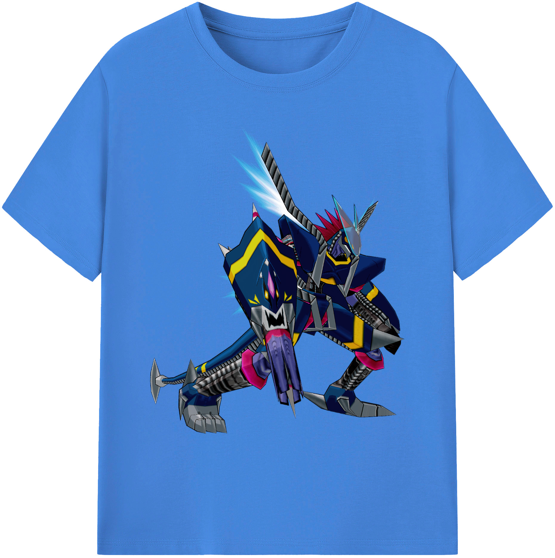 （画像用） Digimon デジタルモンスター/デジモン 綿100％ メンズ半袖Tシャツ｜肌触りやわらか＆通気性
