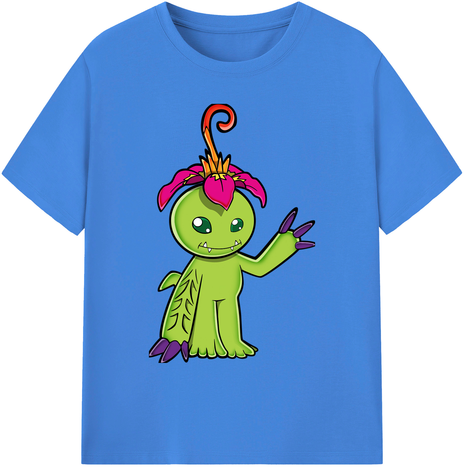 （画像用） Digimon デジタルモンスター/デジモン 綿100％ メンズ半袖Tシャツ｜肌触りやわらか＆通気性