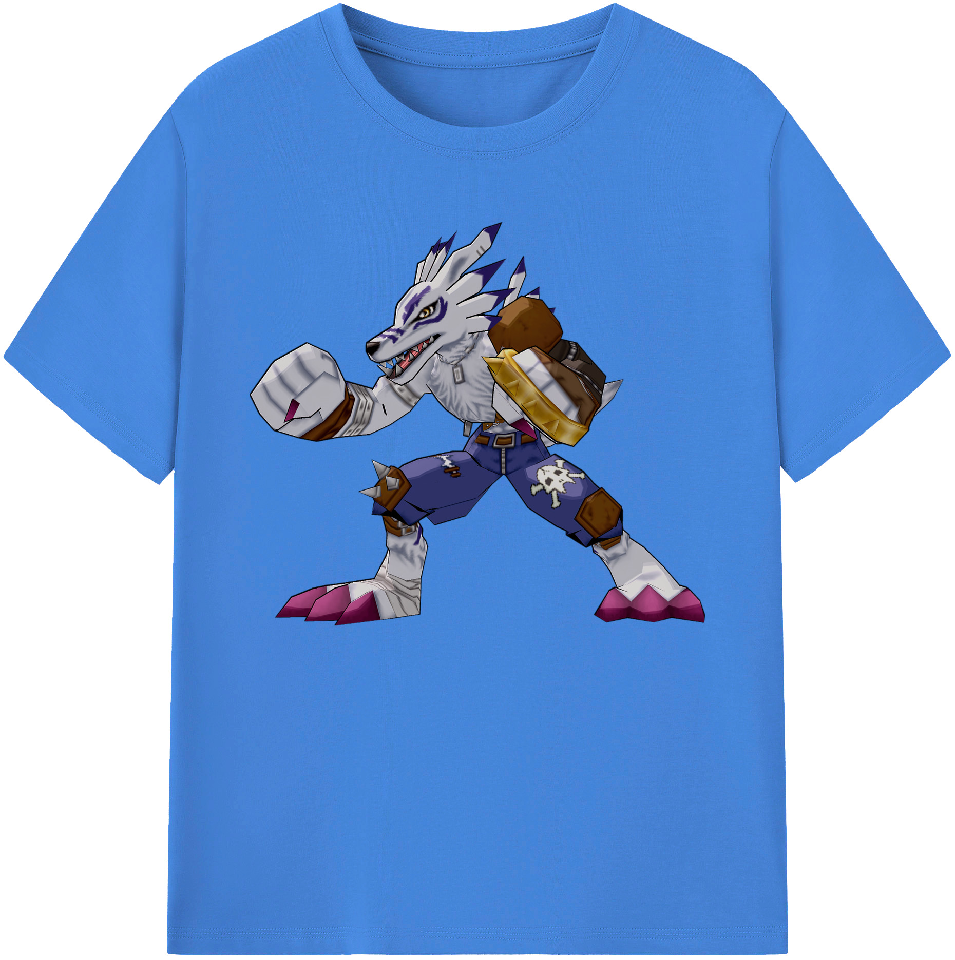 （画像用） Digimon デジタルモンスター/デジモン 綿100％ メンズ半袖Tシャツ｜肌触りやわらか＆通気性