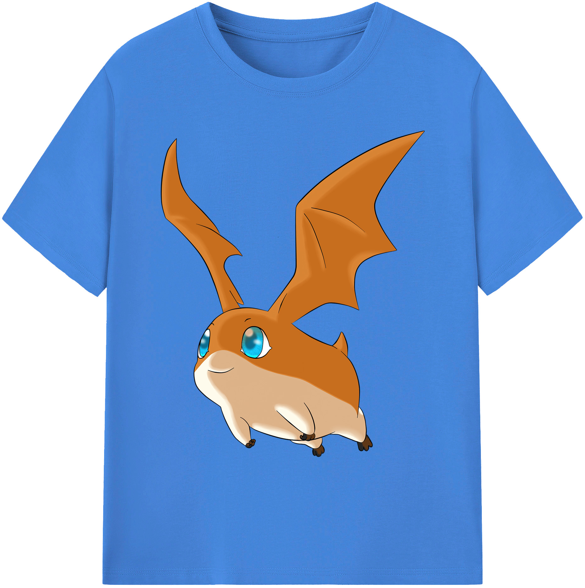 （画像用） Digimon デジタルモンスター/デジモン 綿100％ メンズ半袖Tシャツ｜肌触りやわらか＆通気性