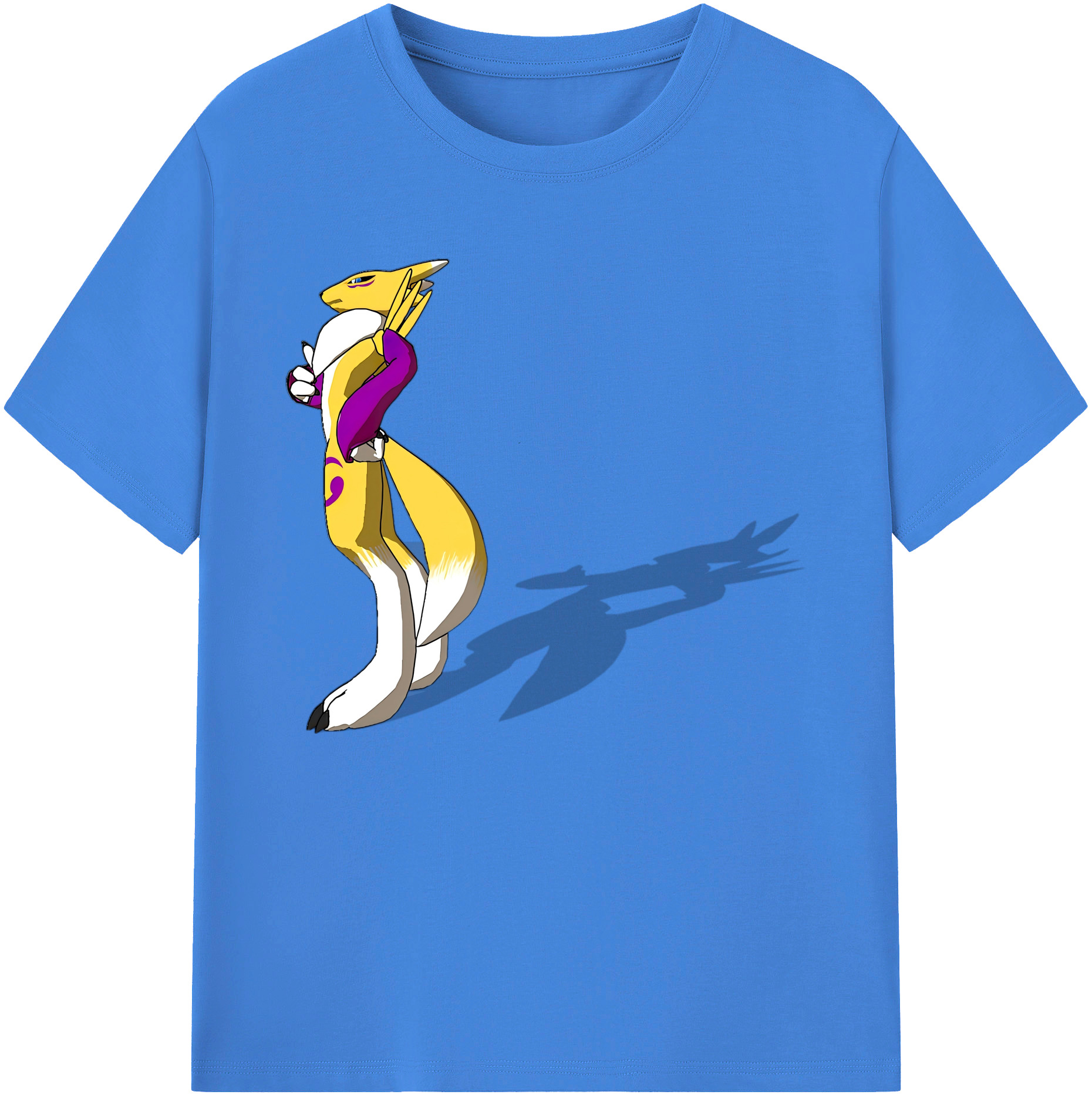 （画像用） Digimon デジタルモンスター/デジモン 綿100％ メンズ半袖Tシャツ｜肌触りやわらか＆通気性