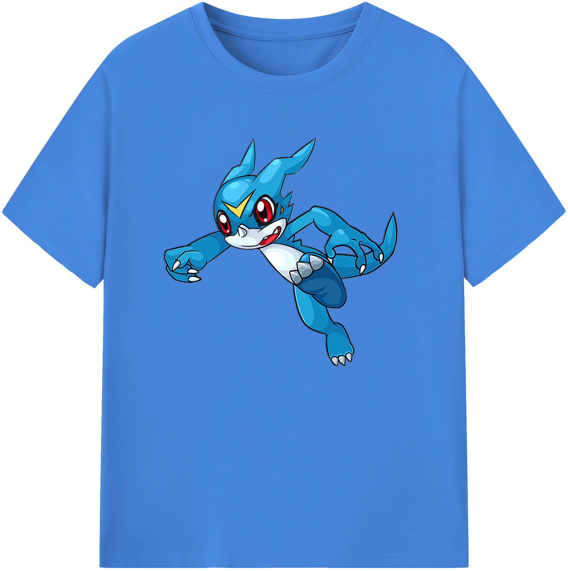 （画像用） Digimon デジタルモンスター/デジモン 綿100％ メンズ半袖Tシャツ｜肌触りやわらか＆通気性
