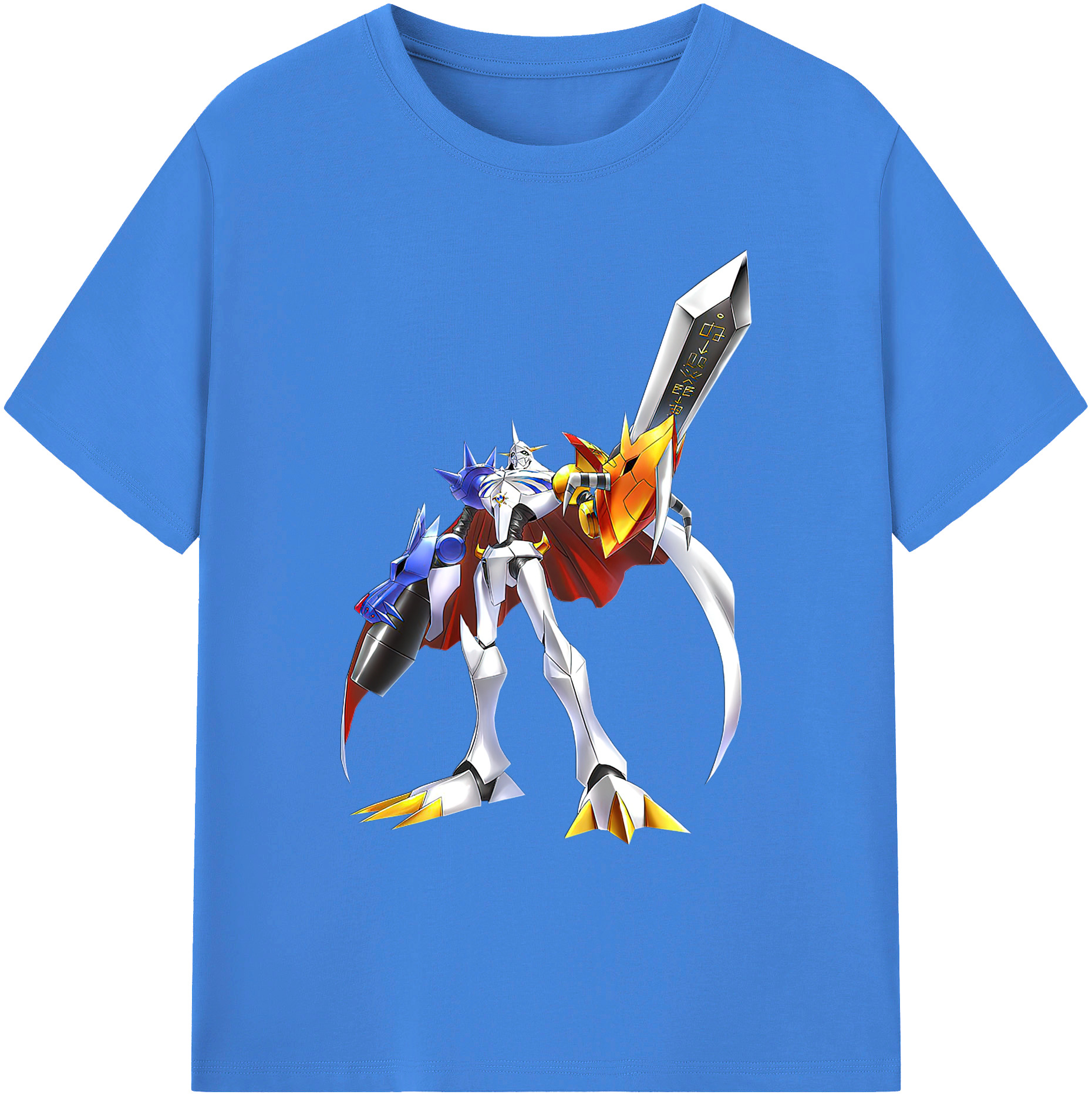 （画像用） Digimon デジタルモンスター/デジモン 綿100％ メンズ半袖Tシャツ｜肌触りやわらか＆通気性
