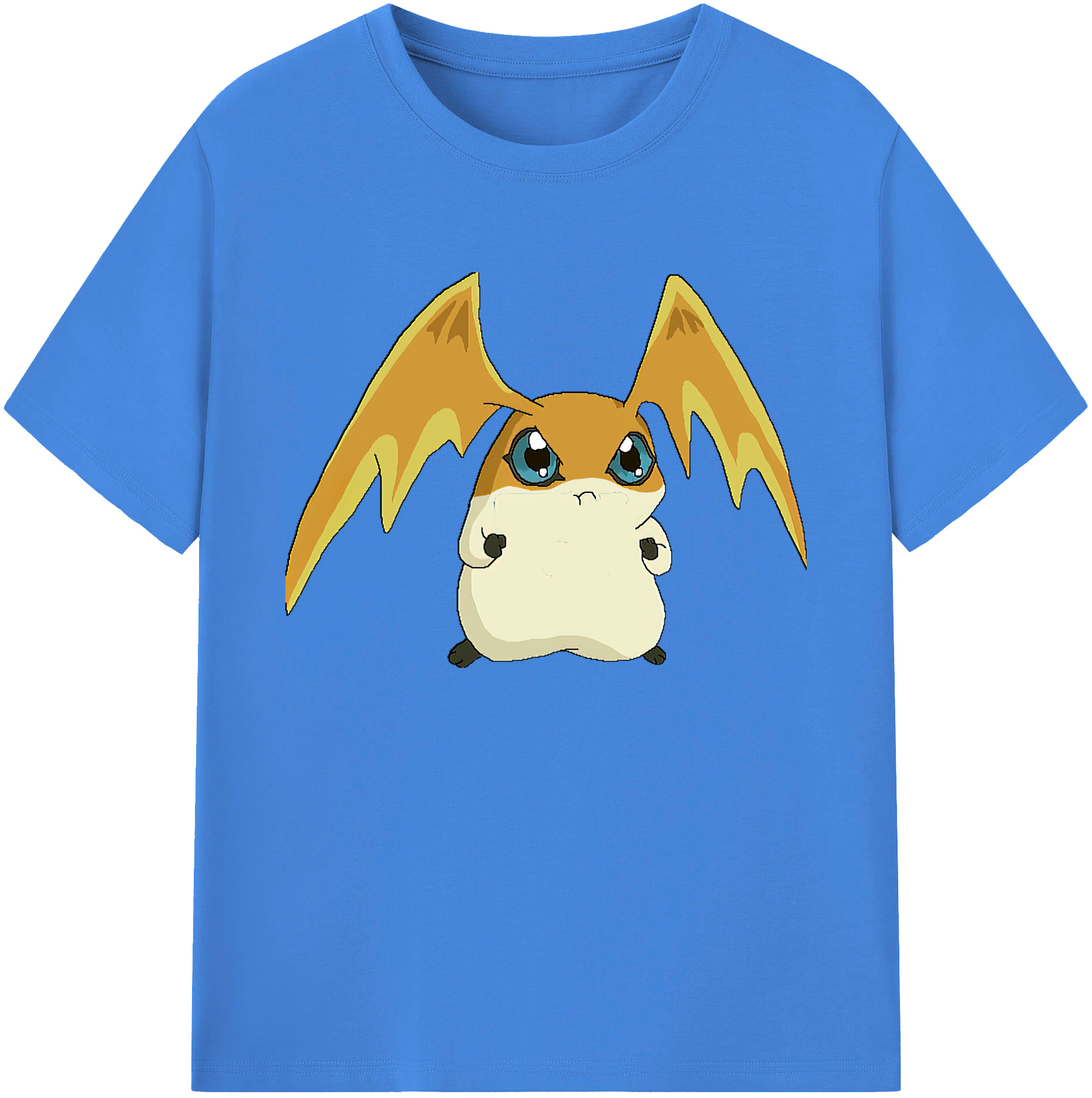 （画像用） Digimon デジタルモンスター/デジモン 綿100％ メンズ半袖Tシャツ｜肌触りやわらか＆通気性