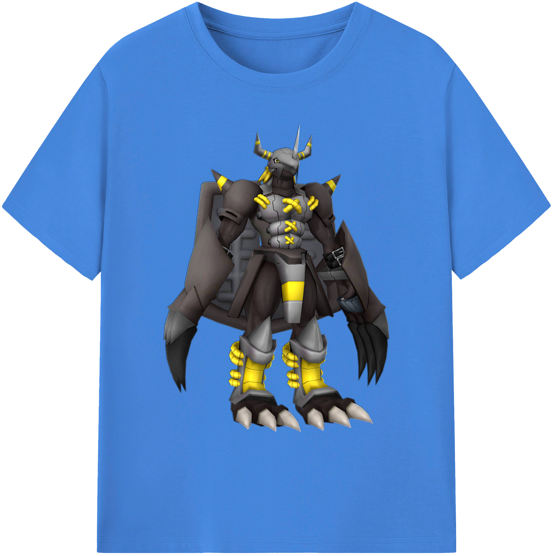 （画像用） Digimon デジタルモンスター/デジモン 綿100％ メンズ半袖Tシャツ｜肌触りやわらか＆通気性