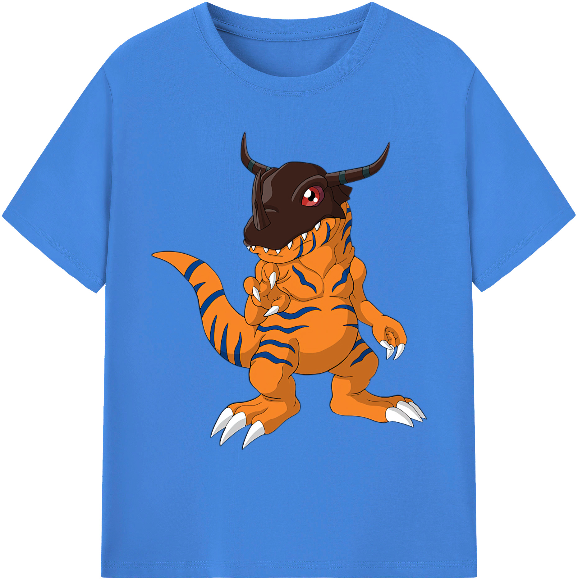 （画像用） Digimon デジタルモンスター/デジモン 綿100％ メンズ半袖Tシャツ｜肌触りやわらか＆通気性
