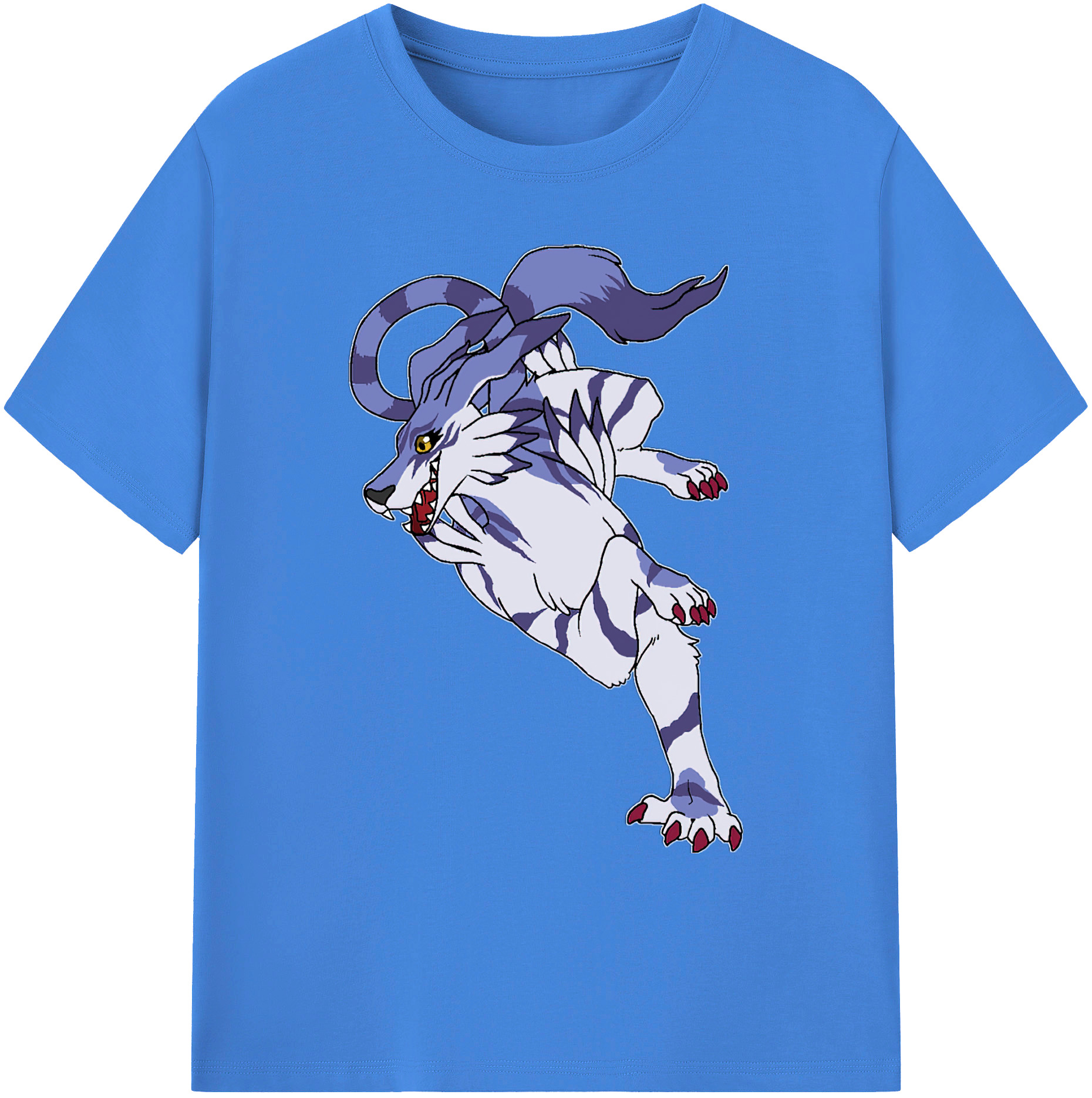 （画像用） Digimon デジタルモンスター/デジモン 綿100％ メンズ半袖Tシャツ｜肌触りやわらか＆通気性