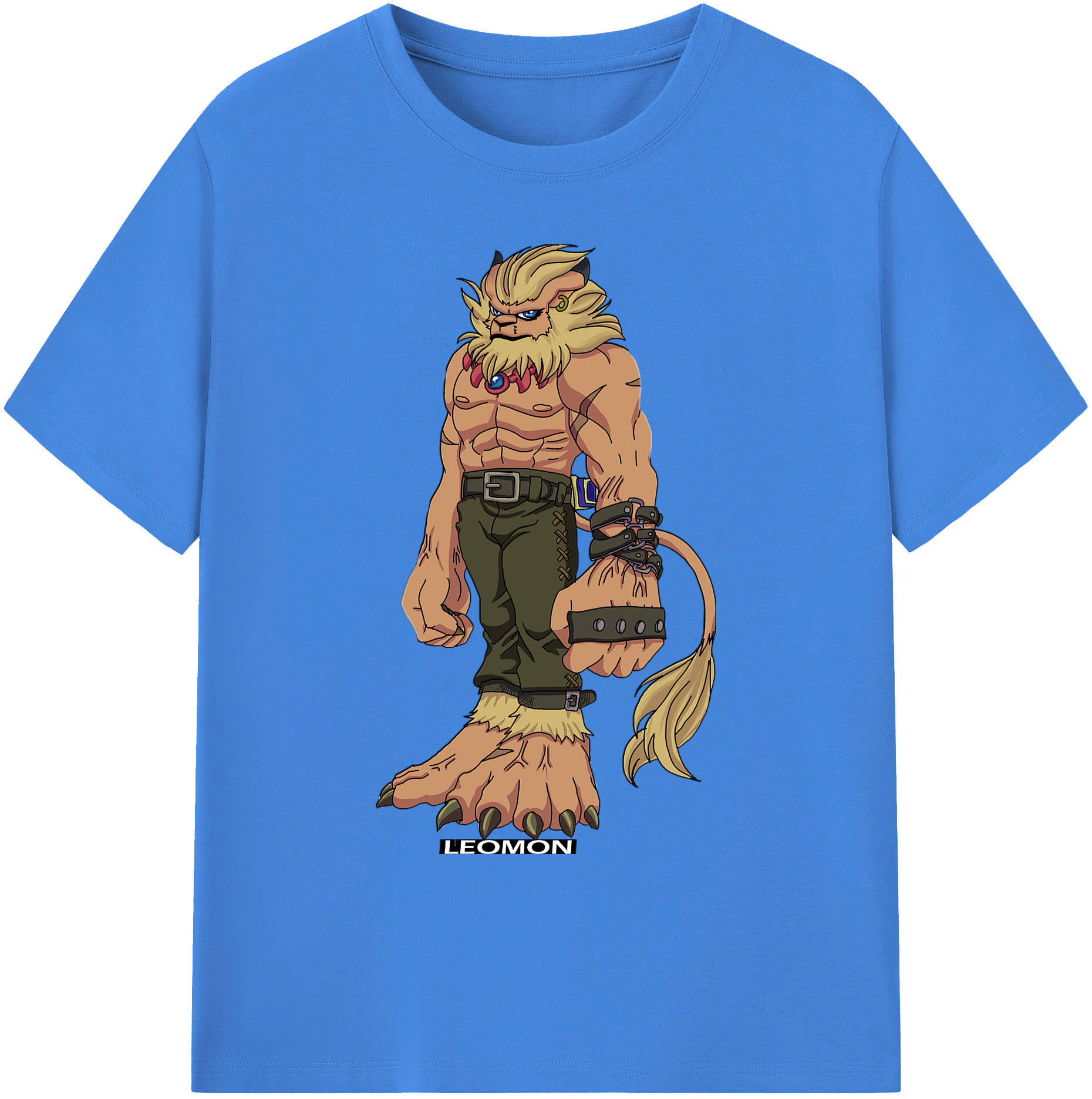 （画像用） Digimon デジタルモンスター/デジモン 綿100％ メンズ半袖Tシャツ｜肌触りやわらか＆通気性