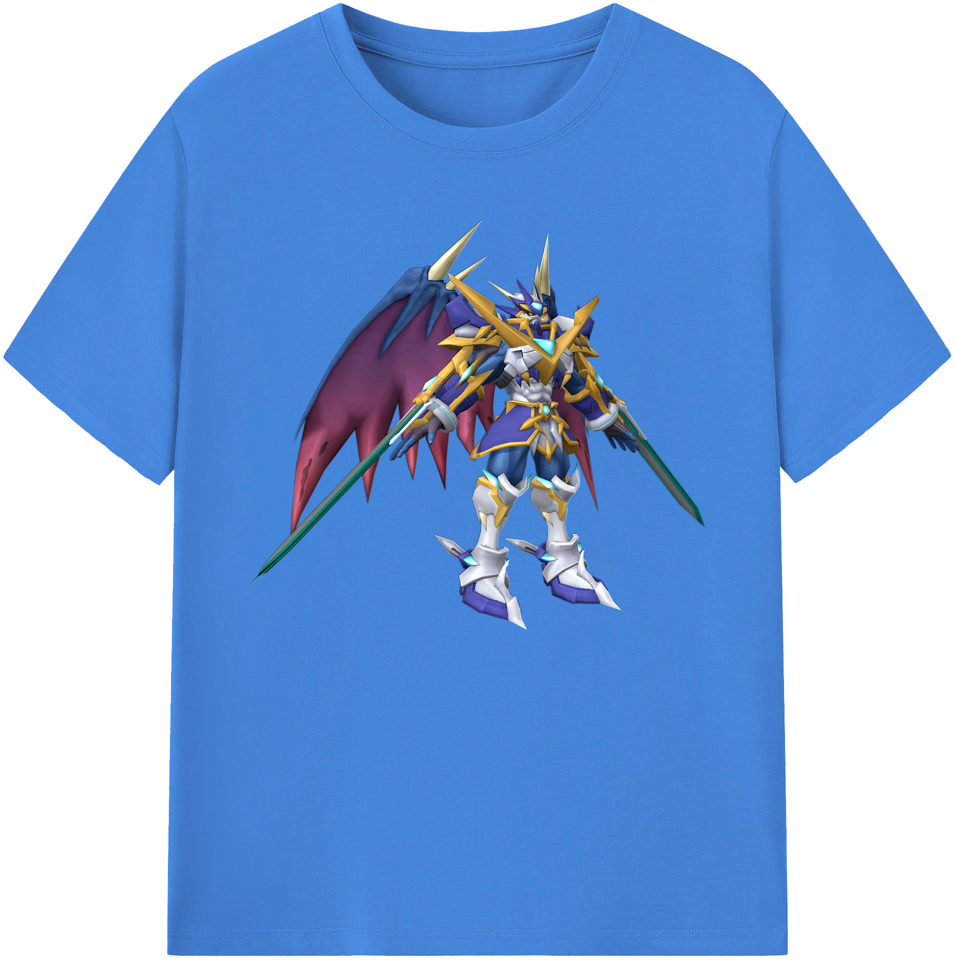 （画像用） Digimon デジタルモンスター/デジモン 綿100％ メンズ半袖Tシャツ｜肌触りやわらか＆通気性