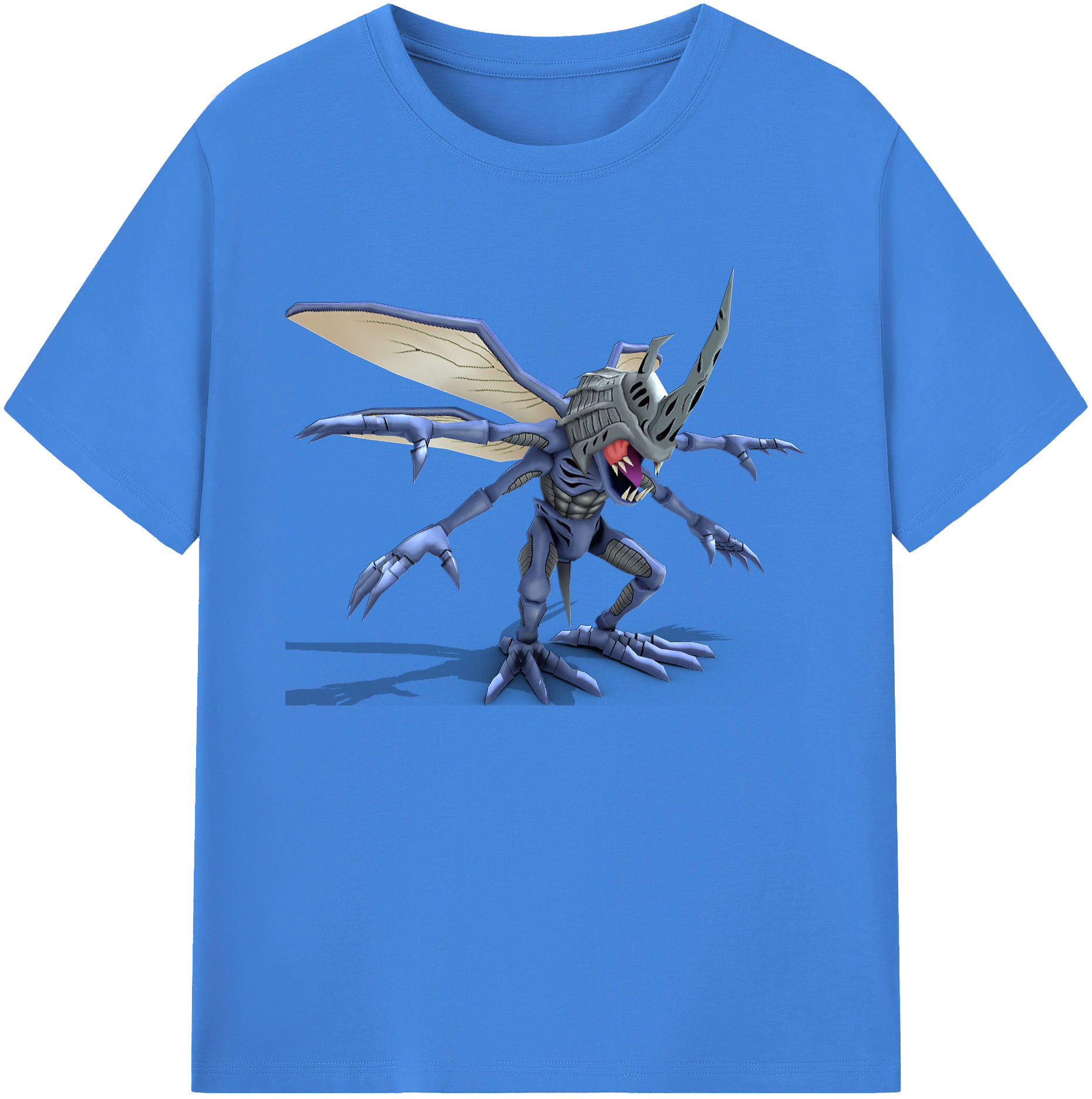 （画像用） Digimon デジタルモンスター/デジモン 綿100％ メンズ半袖Tシャツ｜肌触りやわらか＆通気性