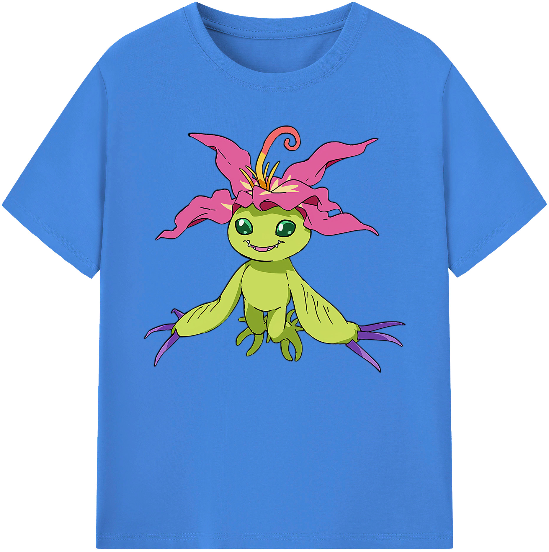 （画像用） Digimon デジタルモンスター/デジモン 綿100％ メンズ半袖Tシャツ｜肌触りやわらか＆通気性