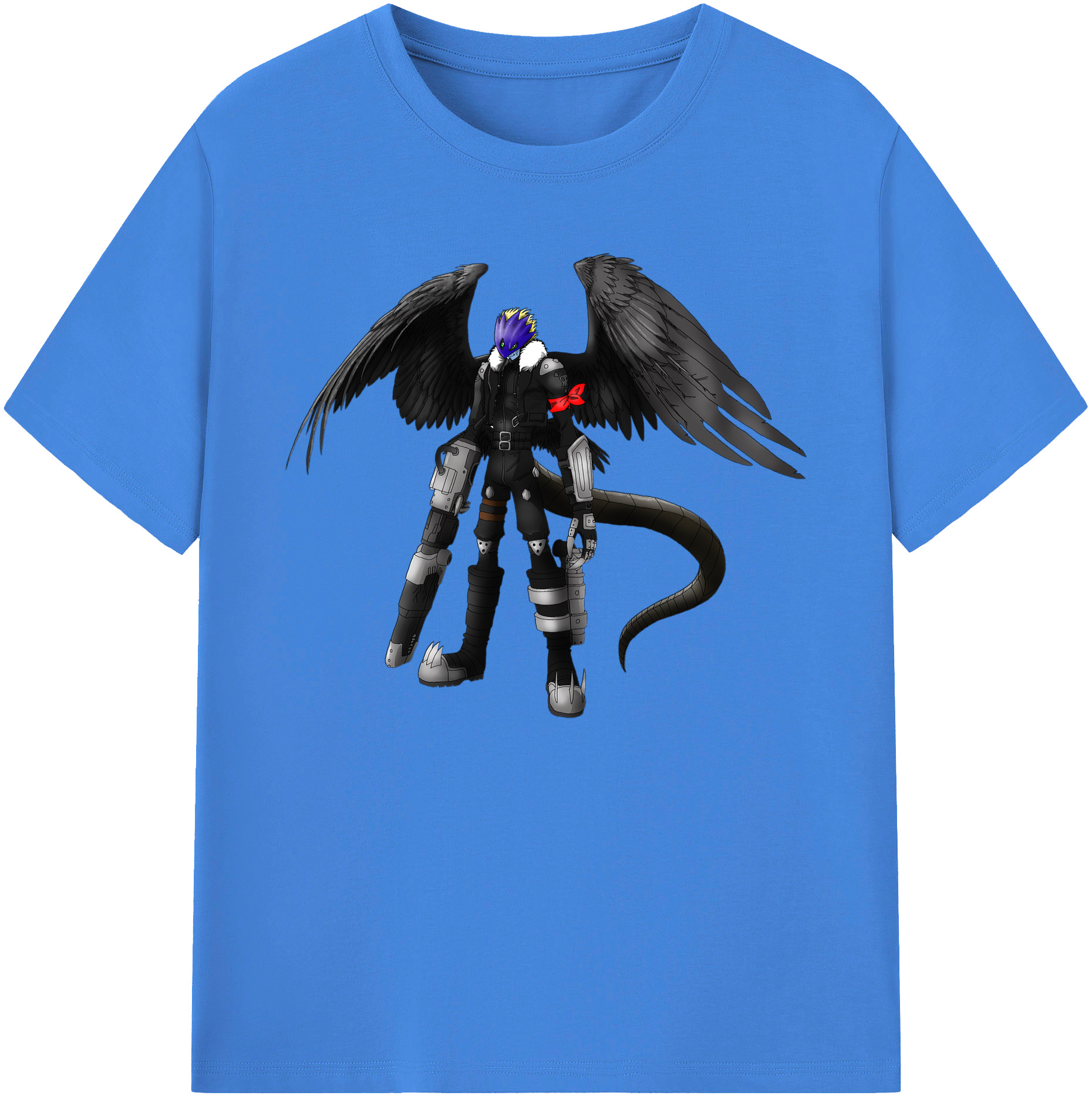 （画像用） Digimon デジタルモンスター/デジモン 綿100％ メンズ半袖Tシャツ｜肌触りやわらか＆通気性